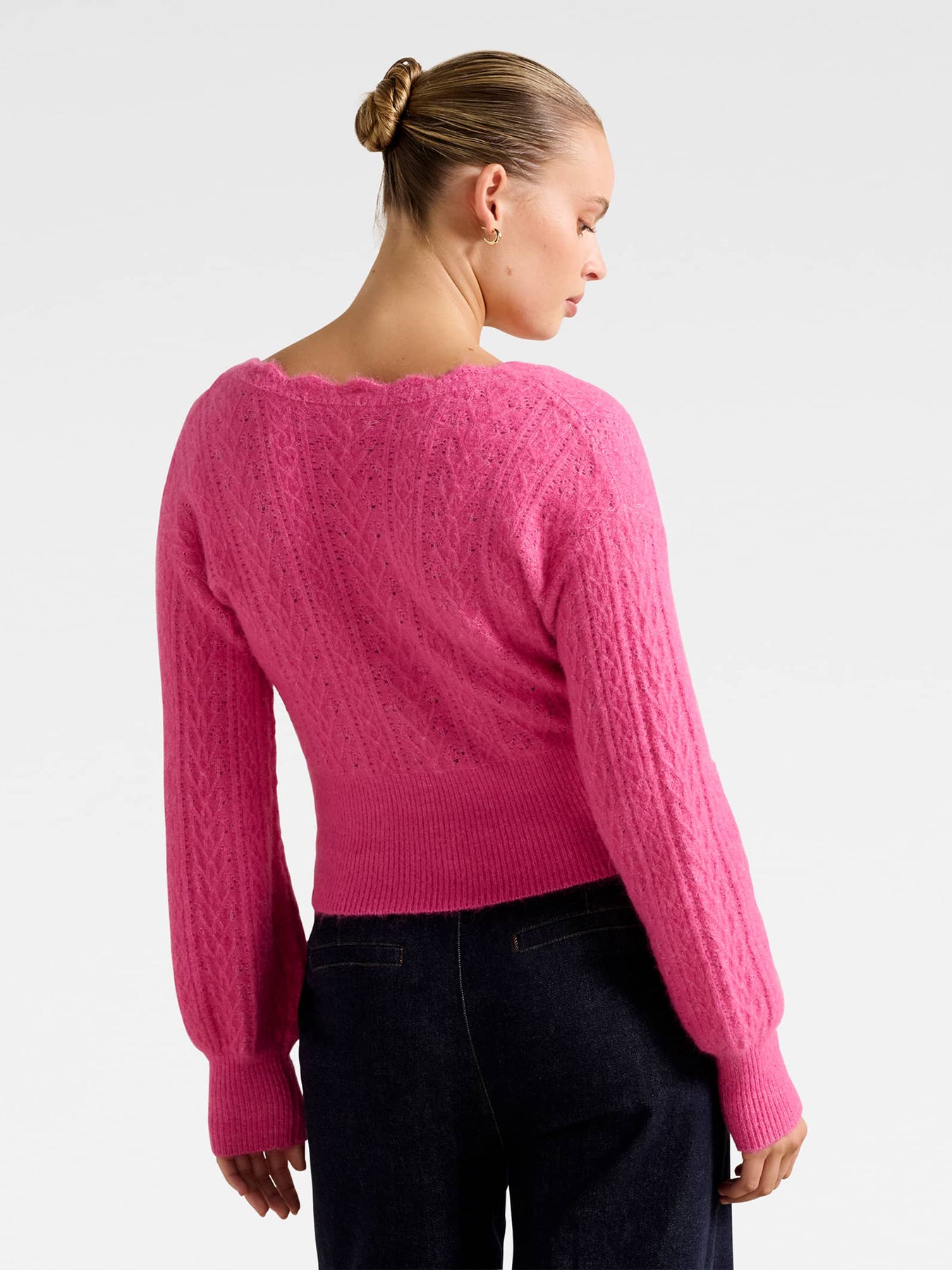Kylie Stitch Wrap Sweater