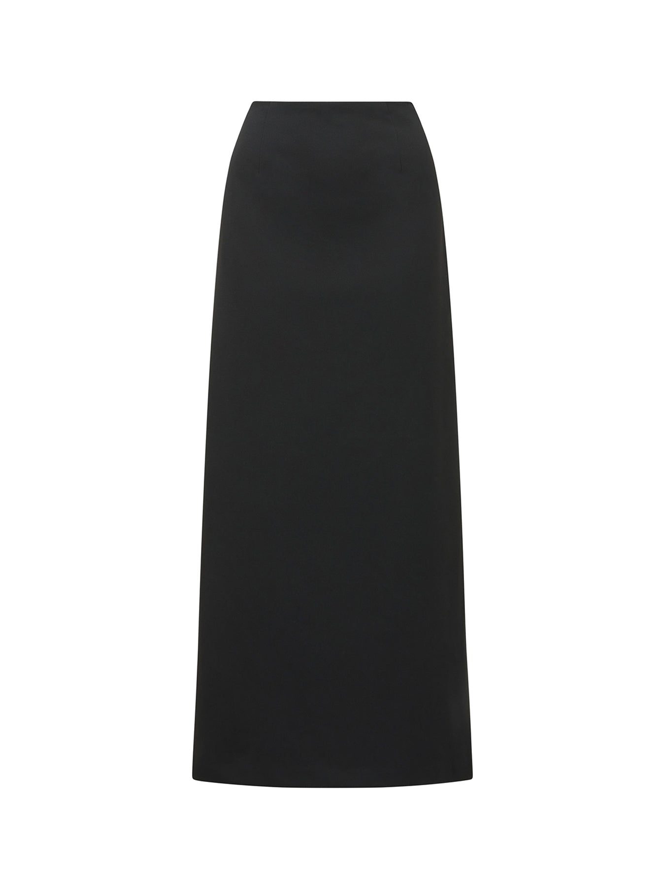Drew Low Waist Column Skirt Black
