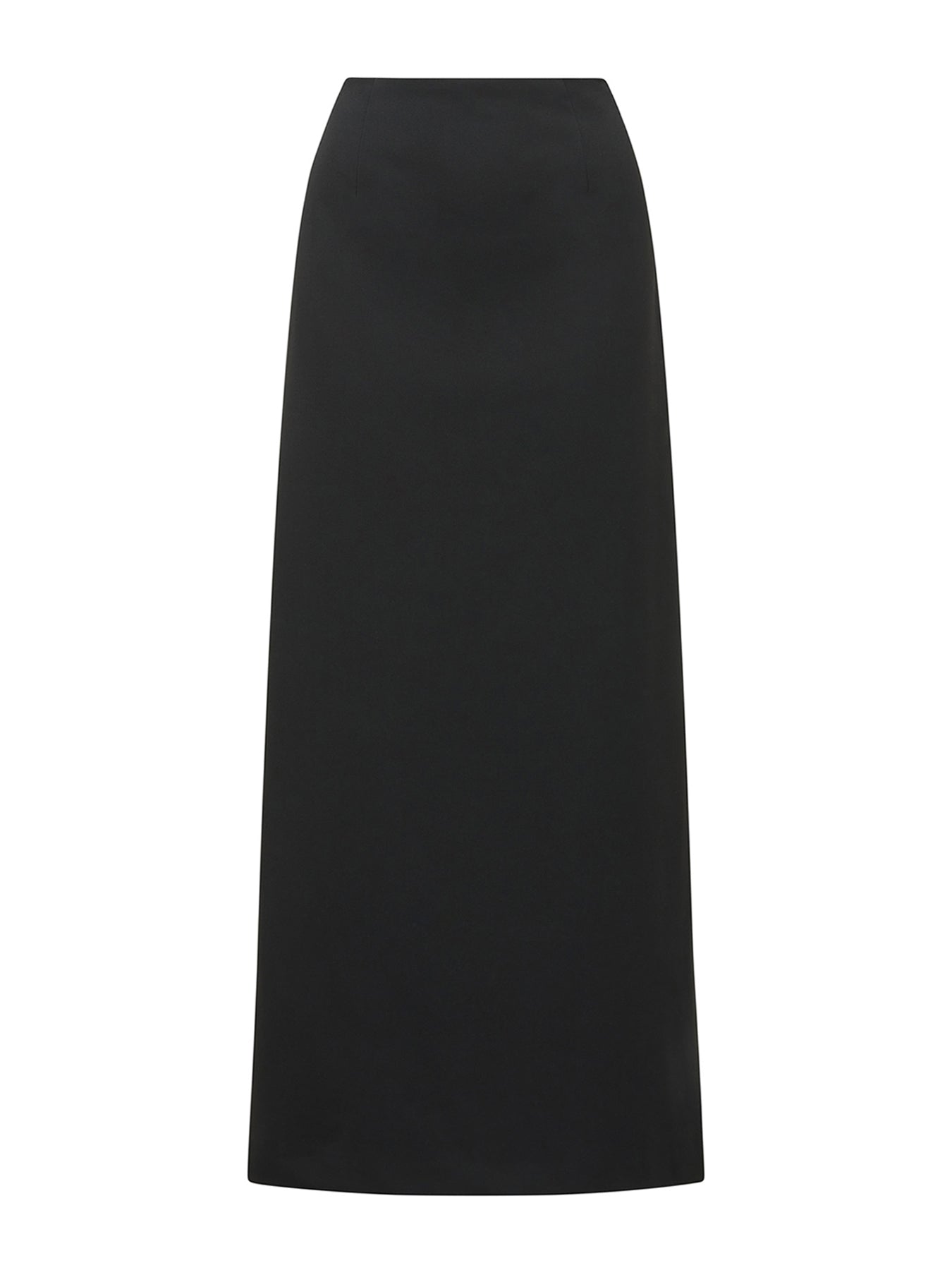 Drew Low Waist Column Skirt Black