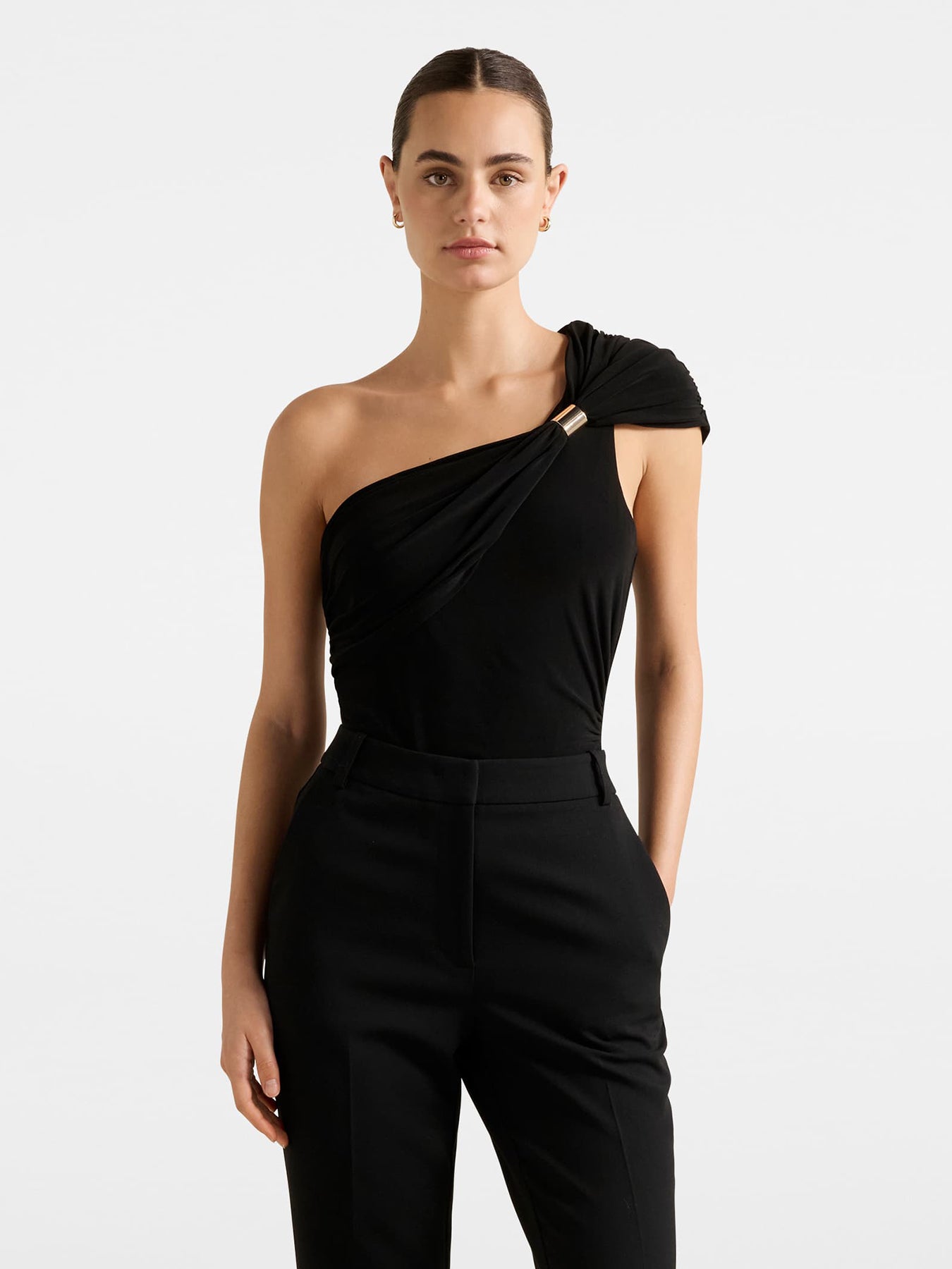 Robyn Hardware One Shoulder Top