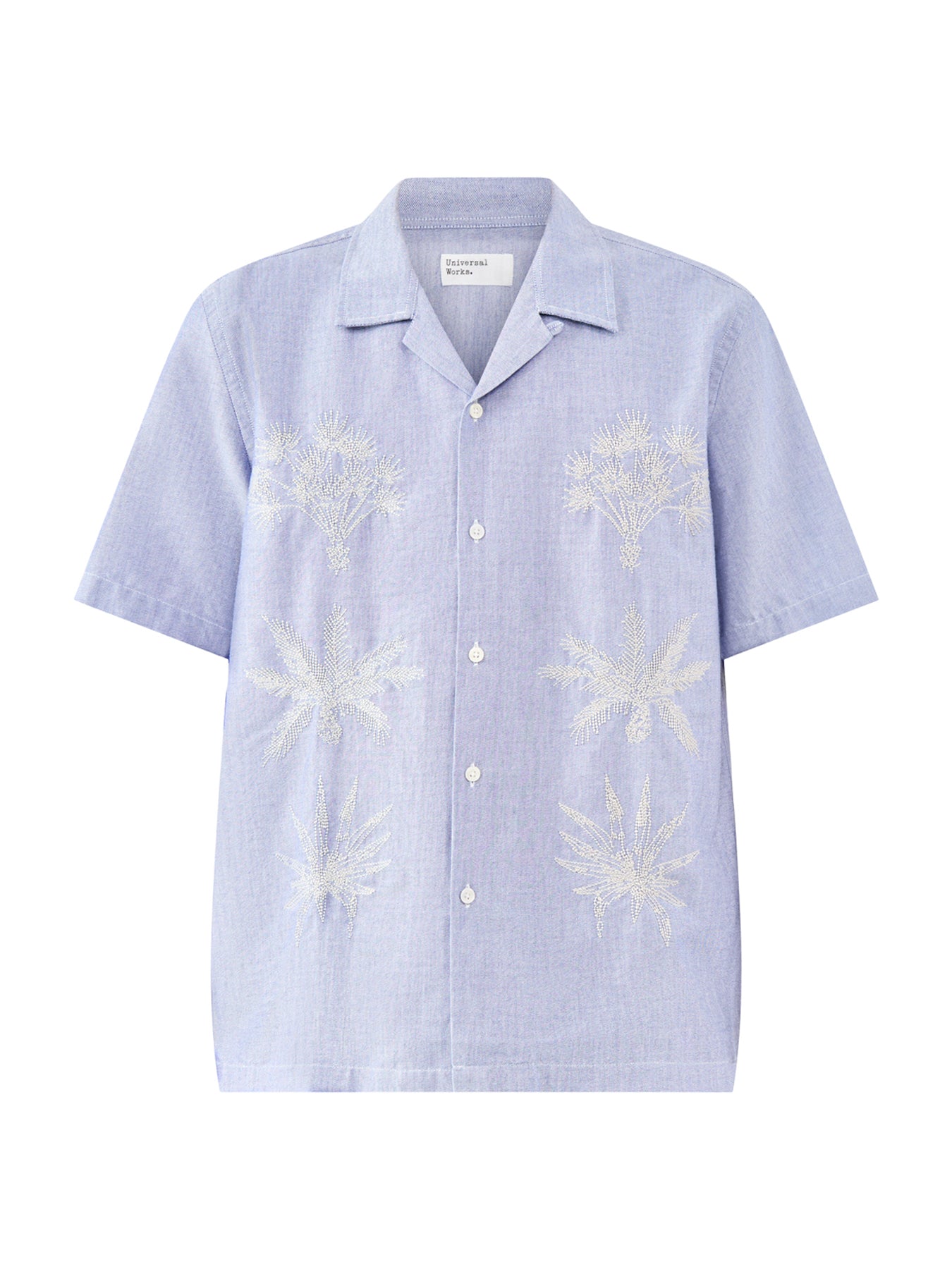 Road Trip Cotton Shirt Blue