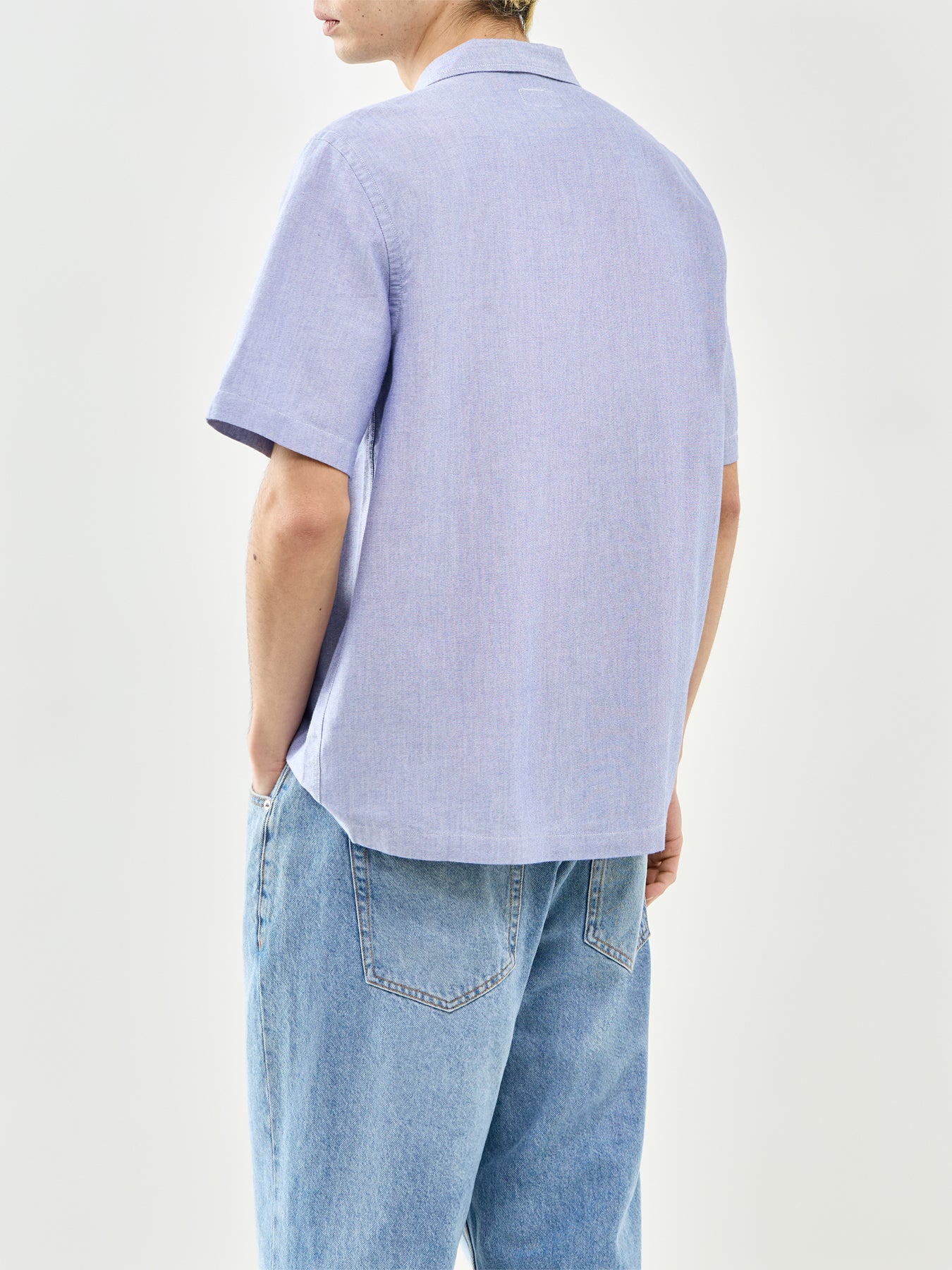 Road Trip Cotton Shirt Blue