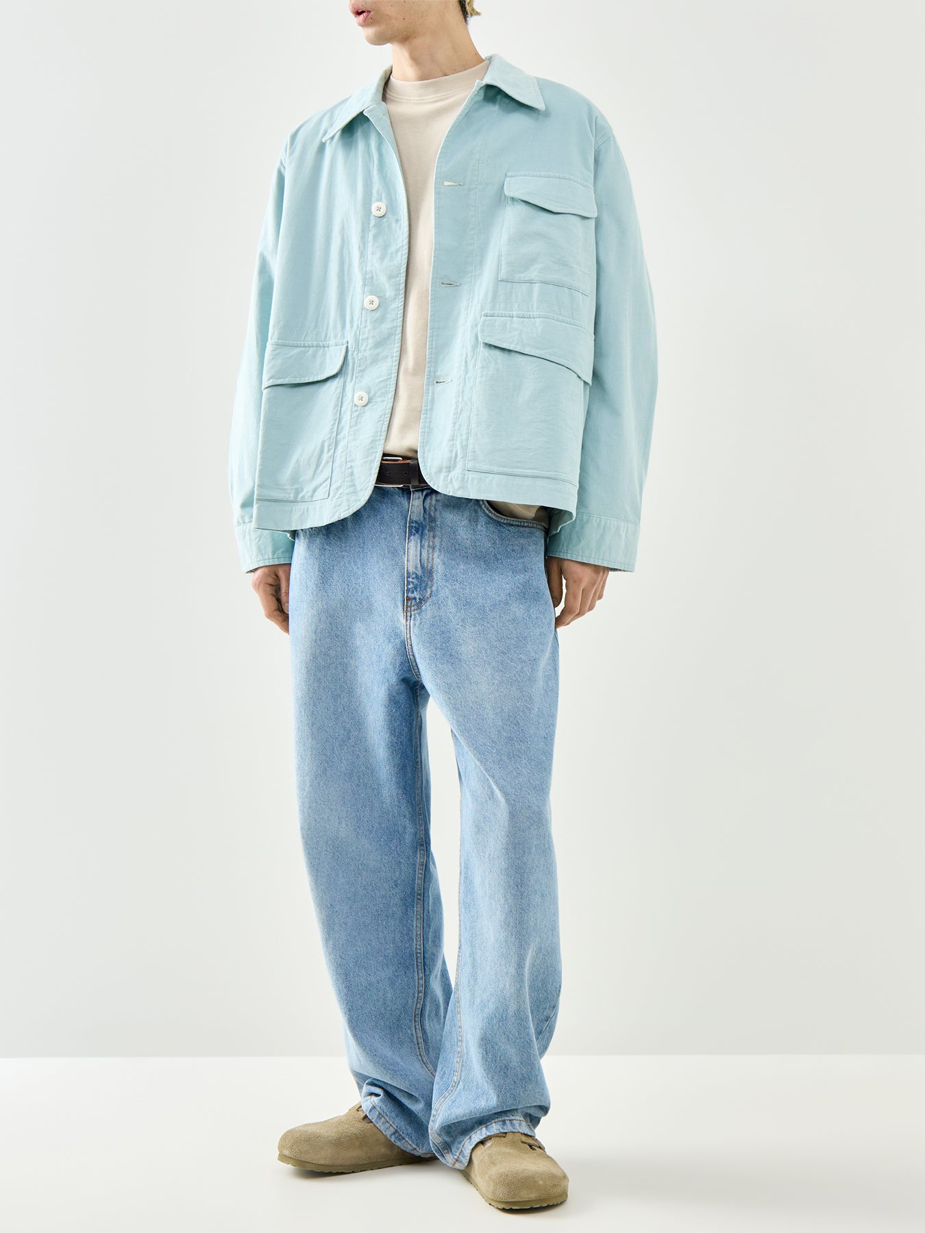 Duty Organic Cord Jacket Blue