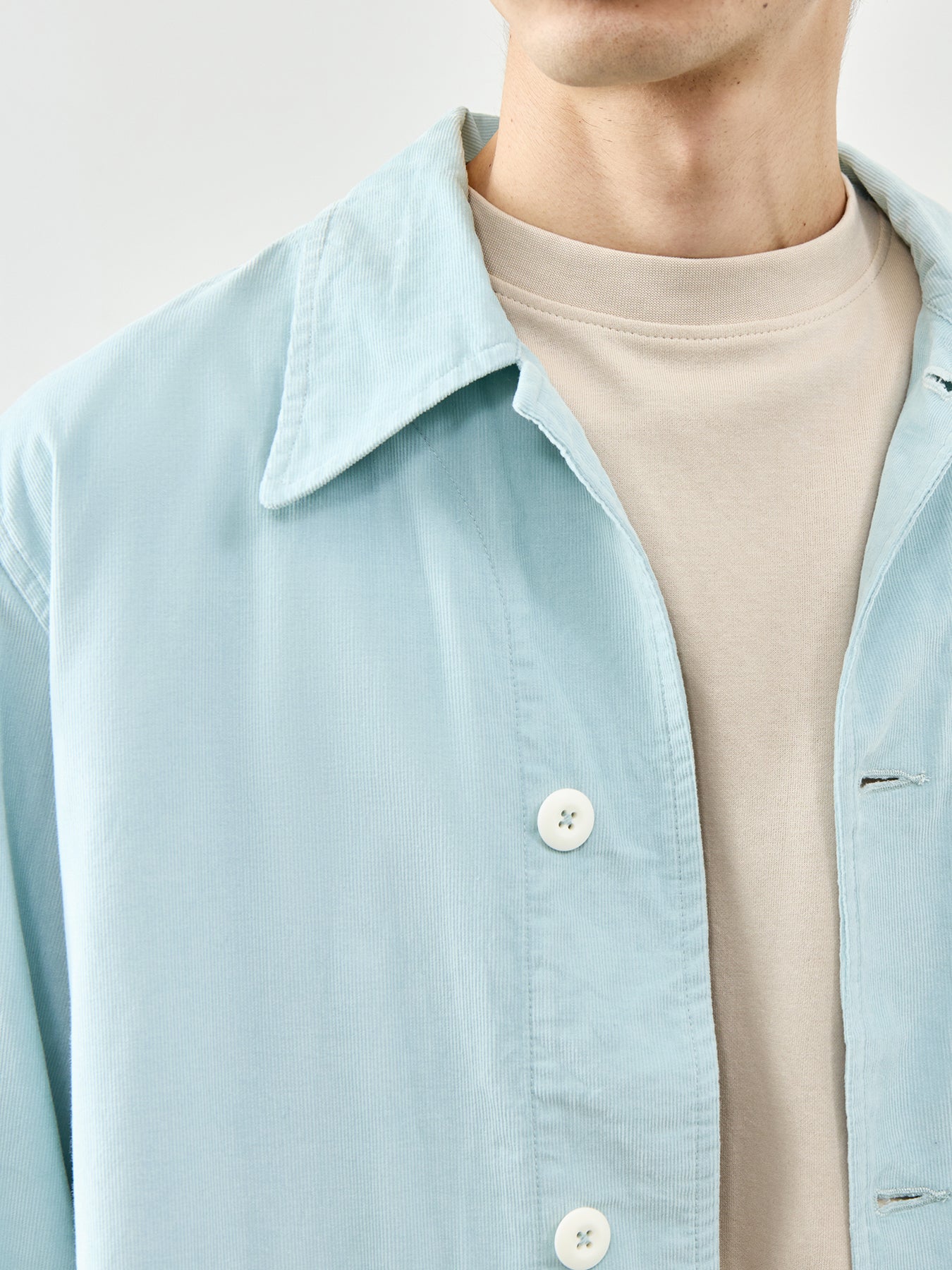 Duty Organic Cord Jacket Blue