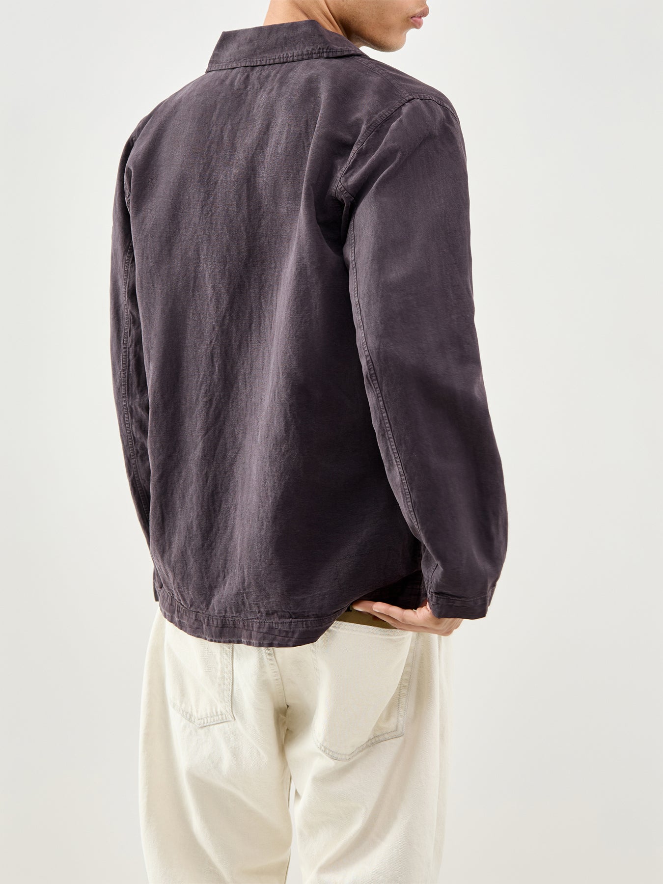 Coverall Shirt Jacket Brown – Fenwick
