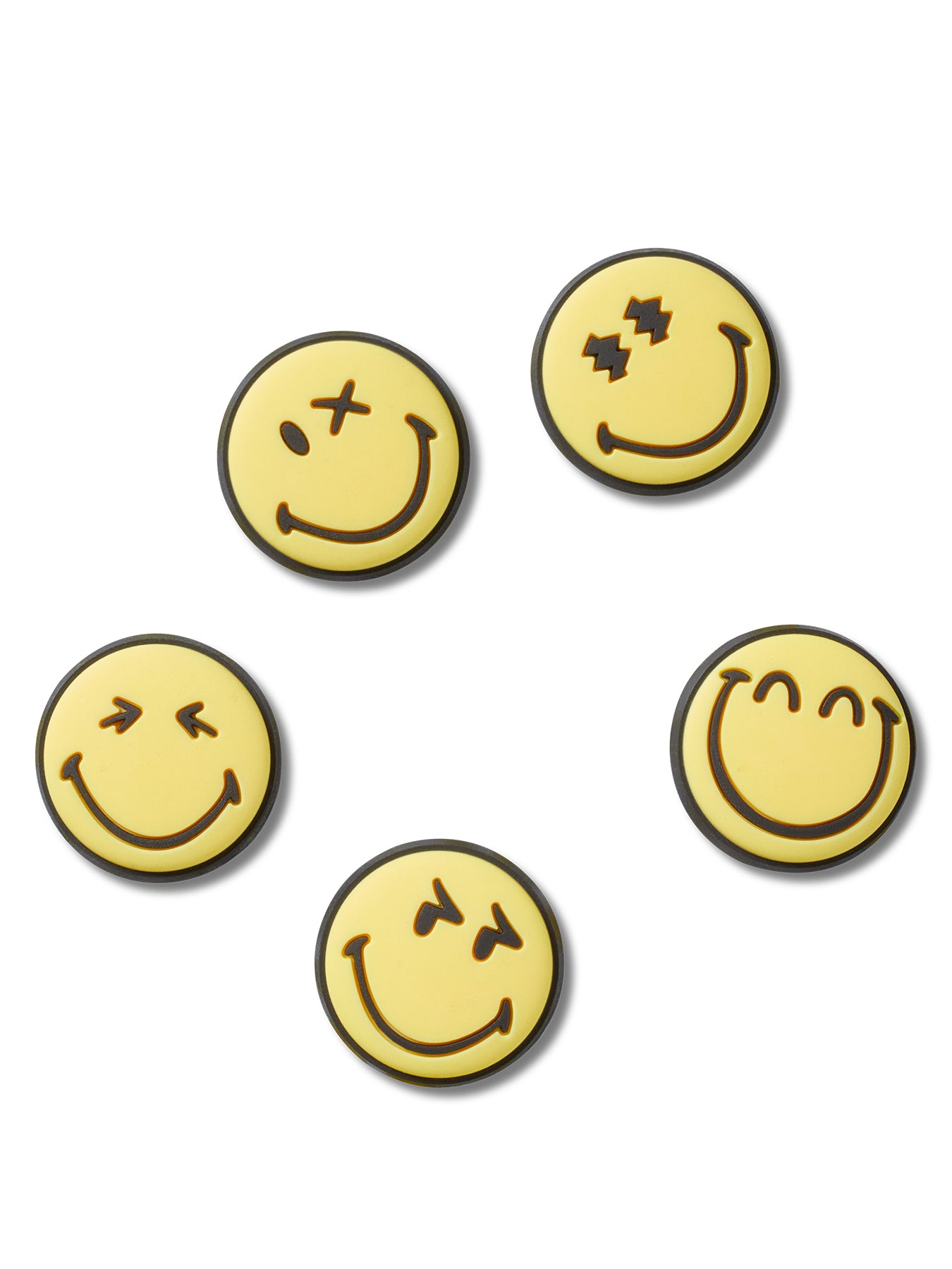 Kids' SmileyWorld 5 Pack Jibbitz™ Charms