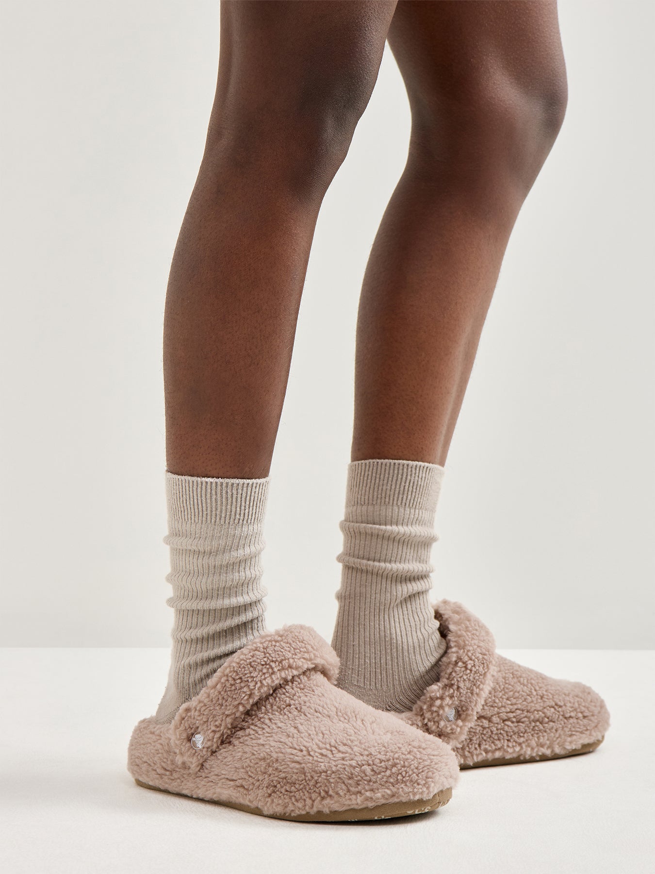 Classic Cozzzy Slipper Beige