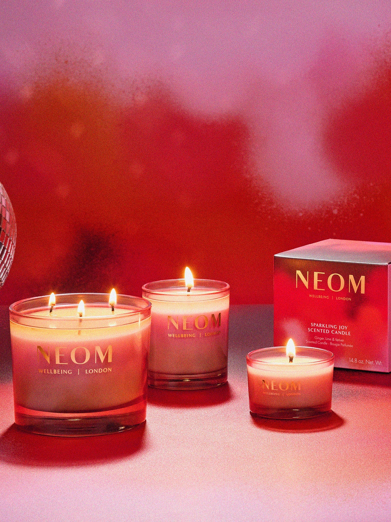 Sparkling Joy Travel Candle