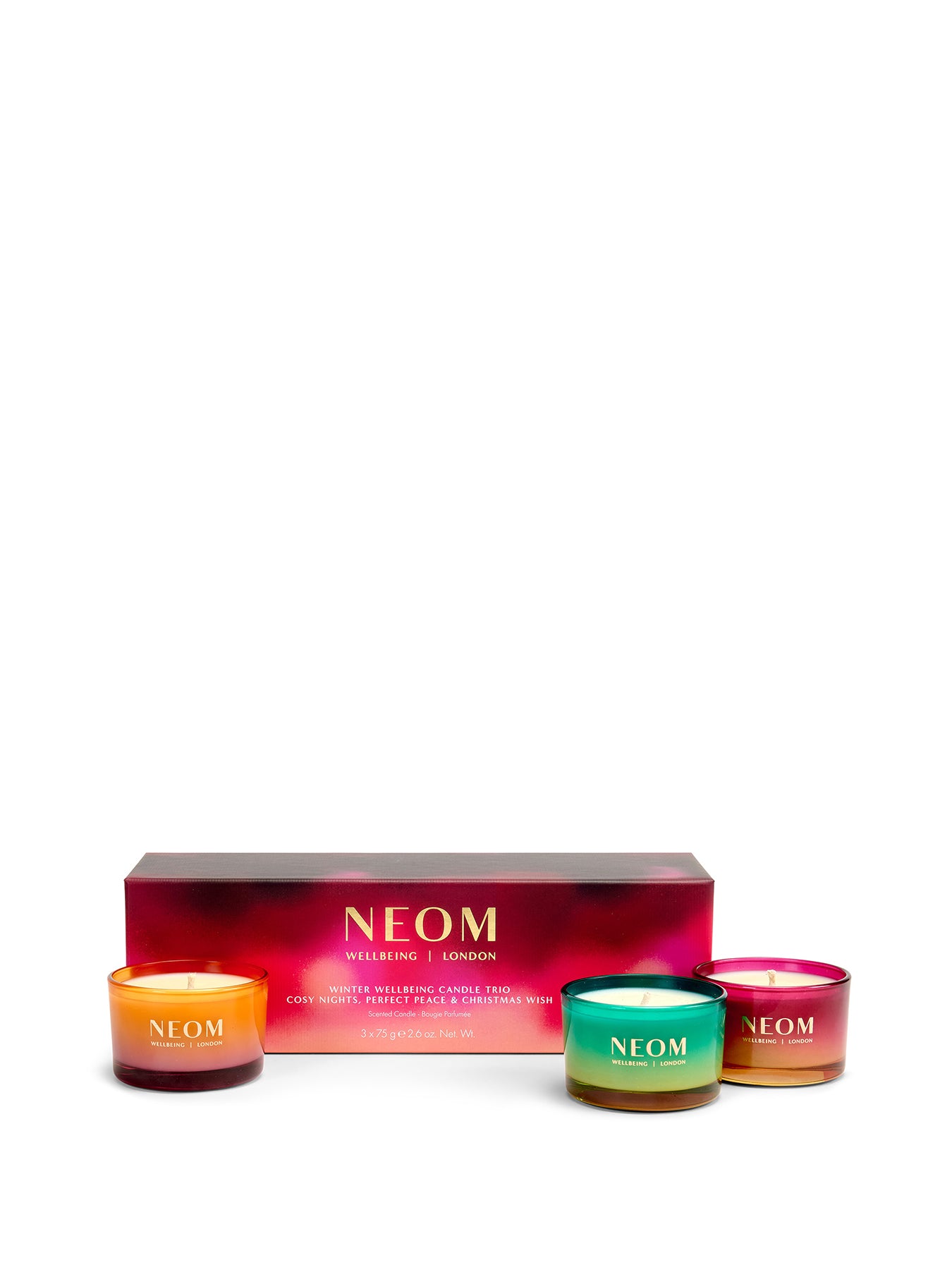 Winter Wellbeing Candle Trio