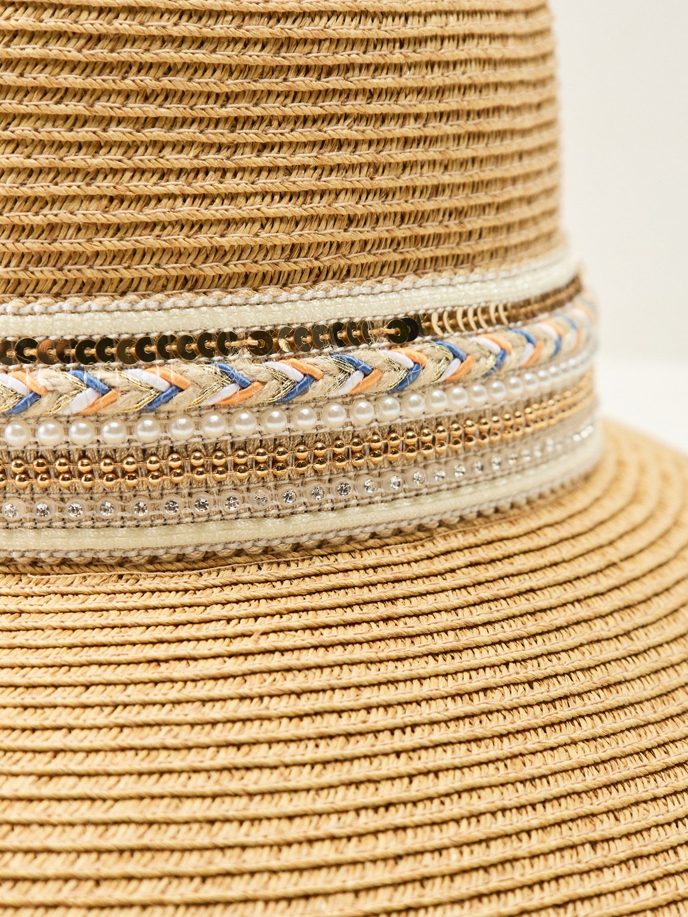 Classic Straw Hat Beige