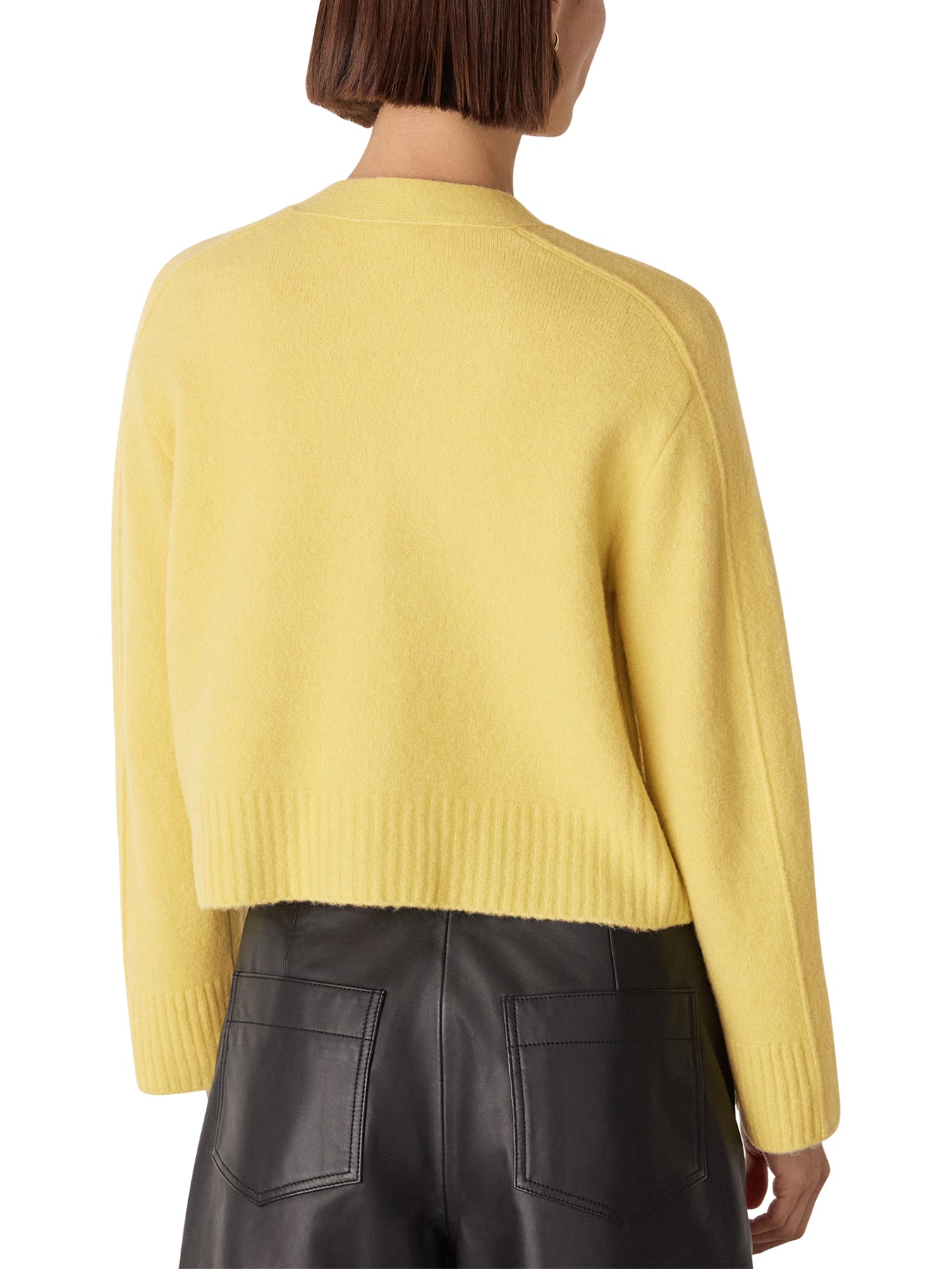 Wool Mix Pocket Cardigan