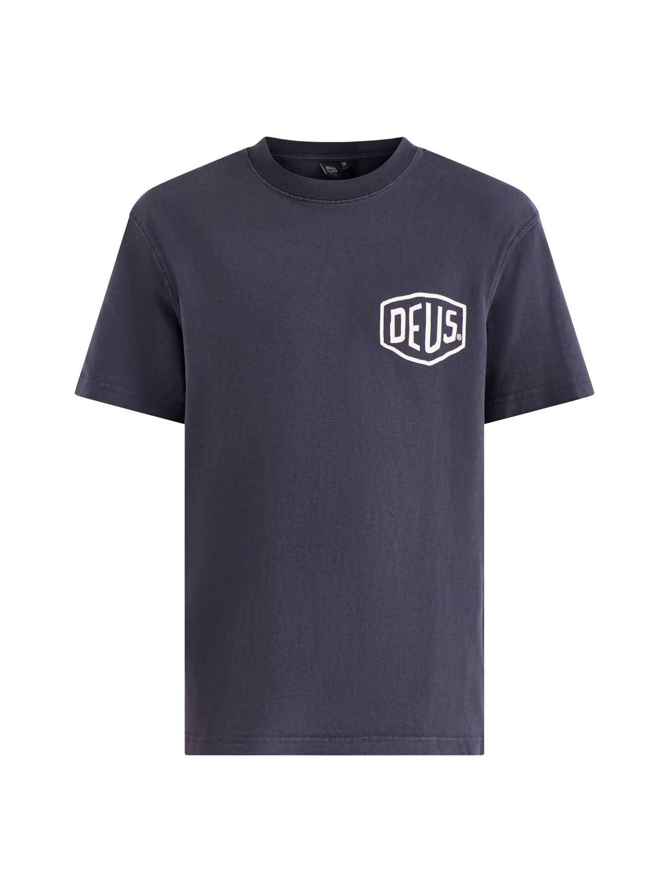 Garment Dyed Organic Cotton T-Shirt Black
