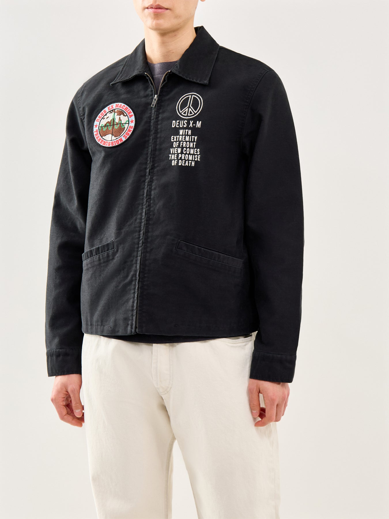 Organic Cotton Souvenir Jacket Black