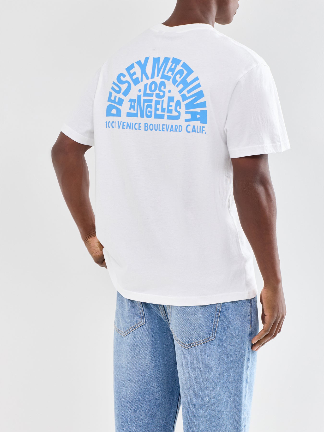 Los Angeles Address T-Shirt White