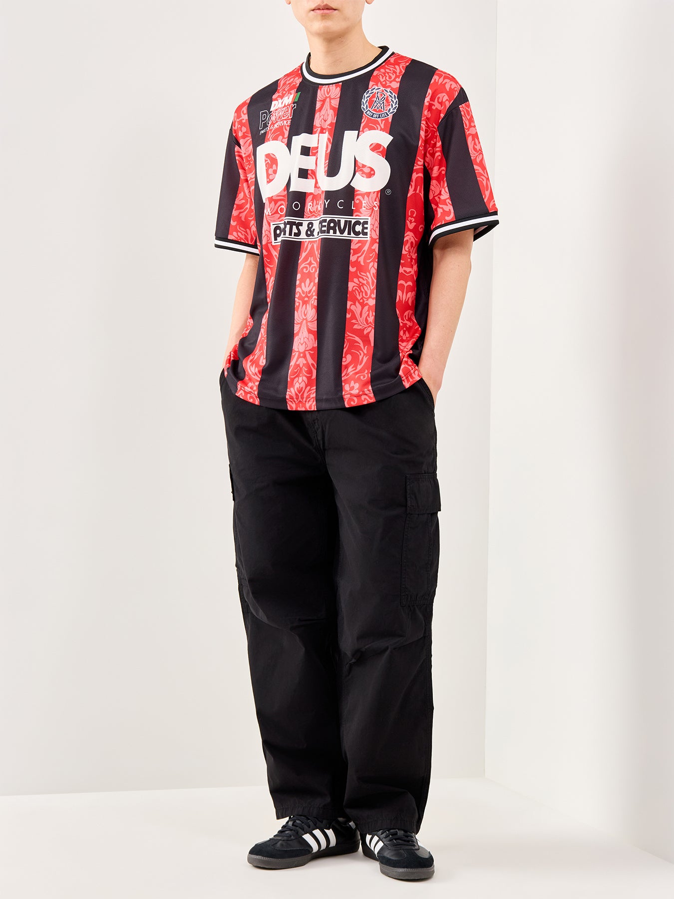 Nouveau Moto T-Shirt Red