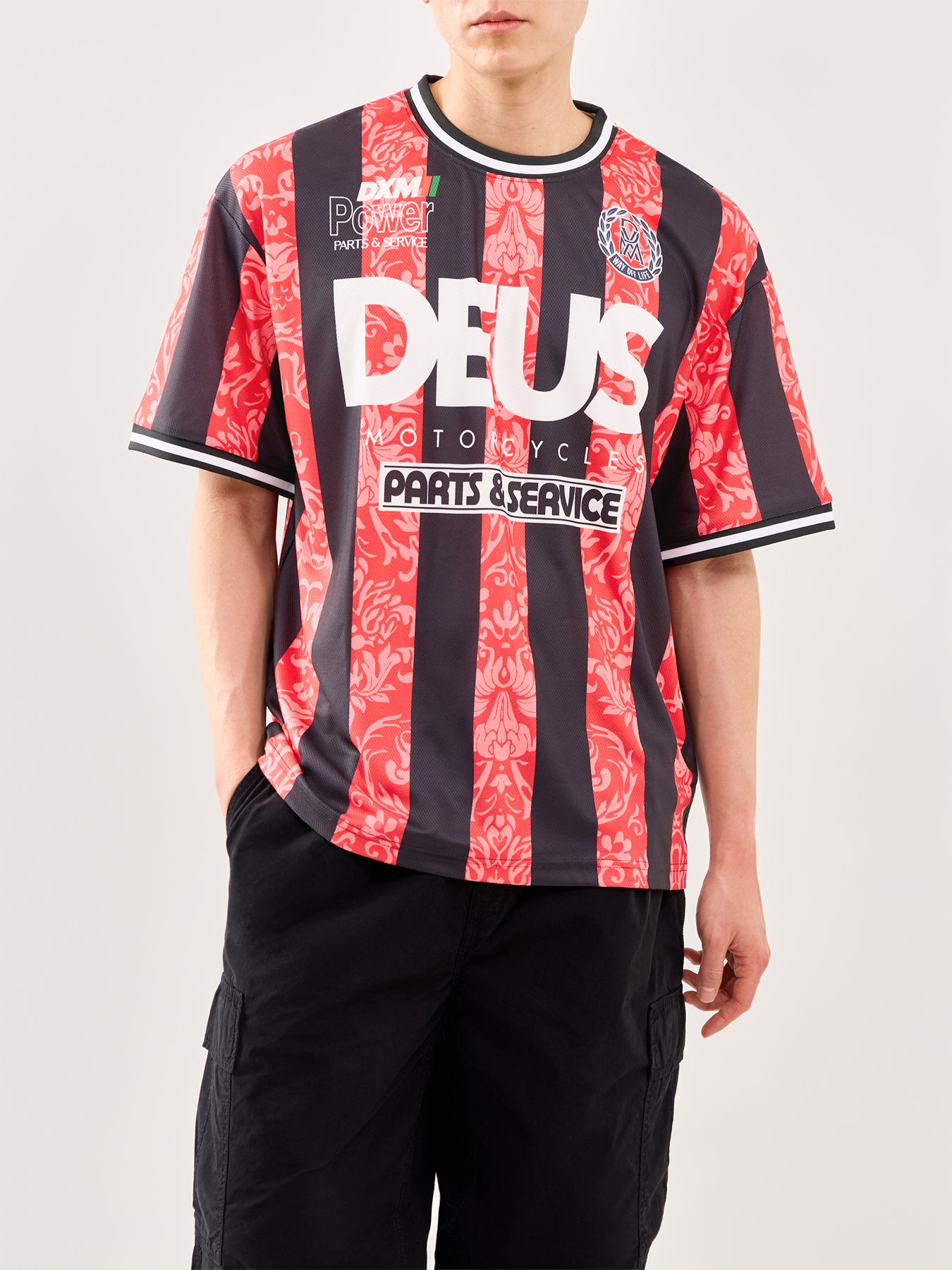 Nouveau Moto T-Shirt Red