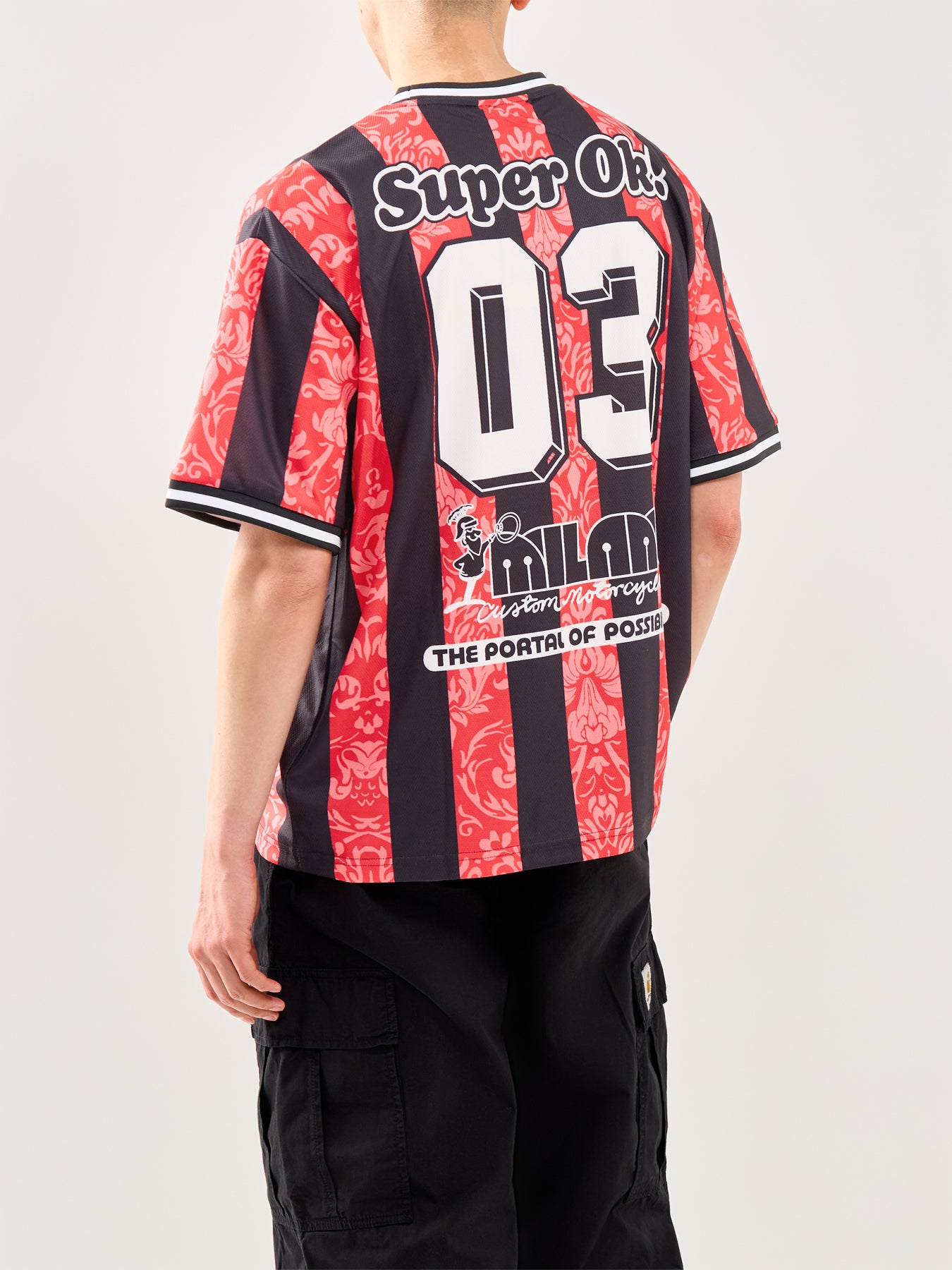 Nouveau Moto T-Shirt Red