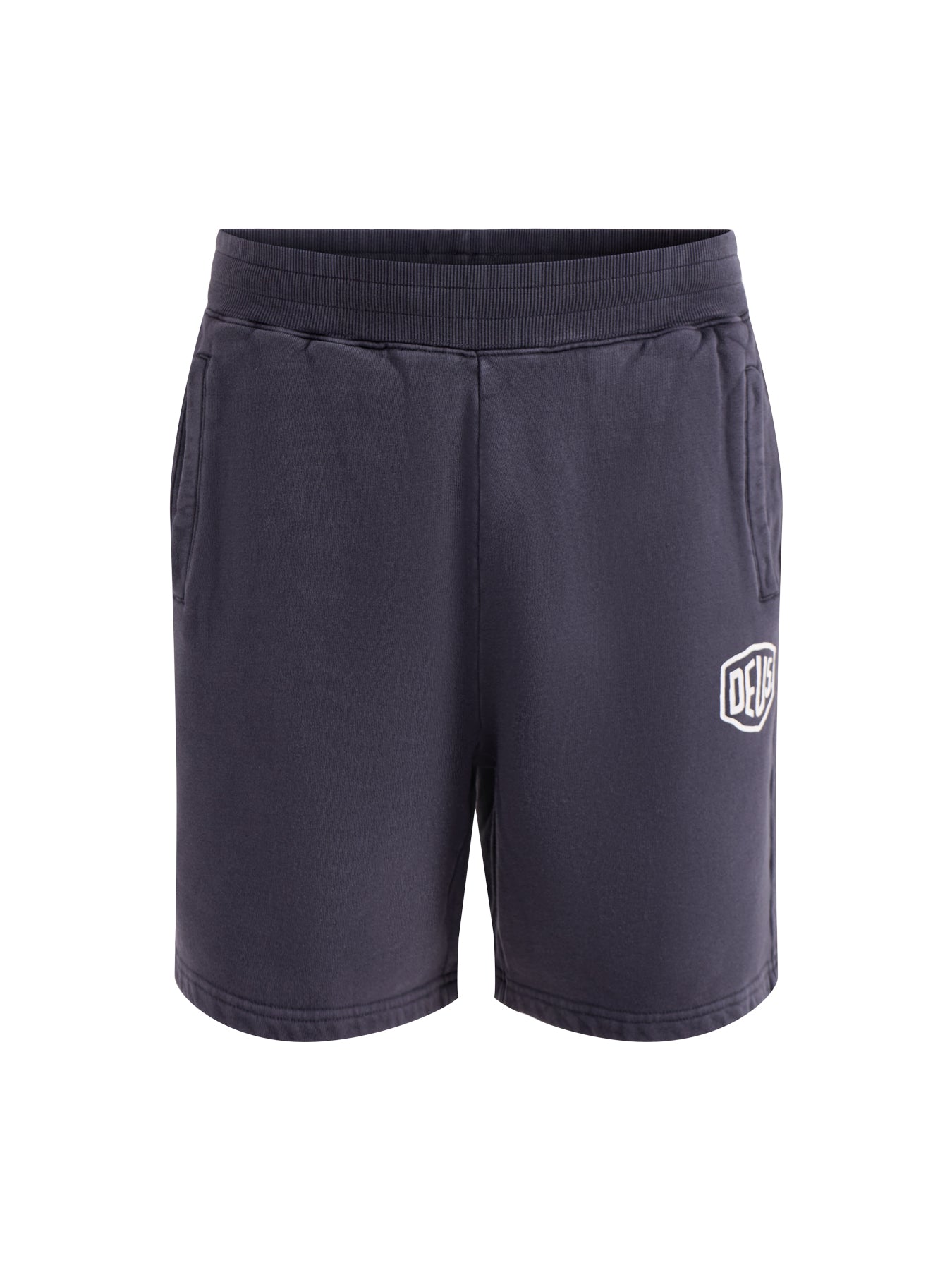 Organic Cotton Track Shorts Black
