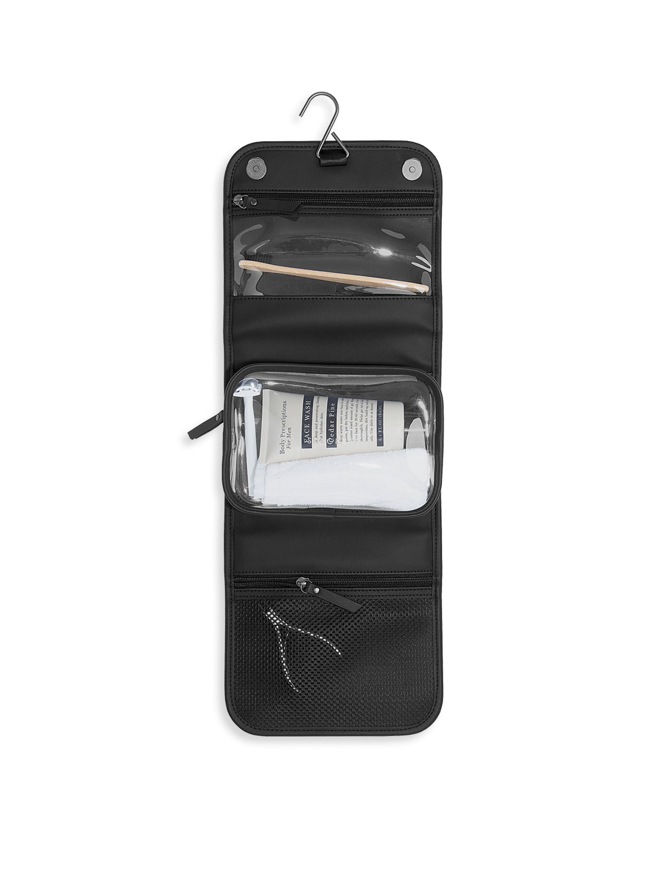 Fluted Small Hanging Washbag