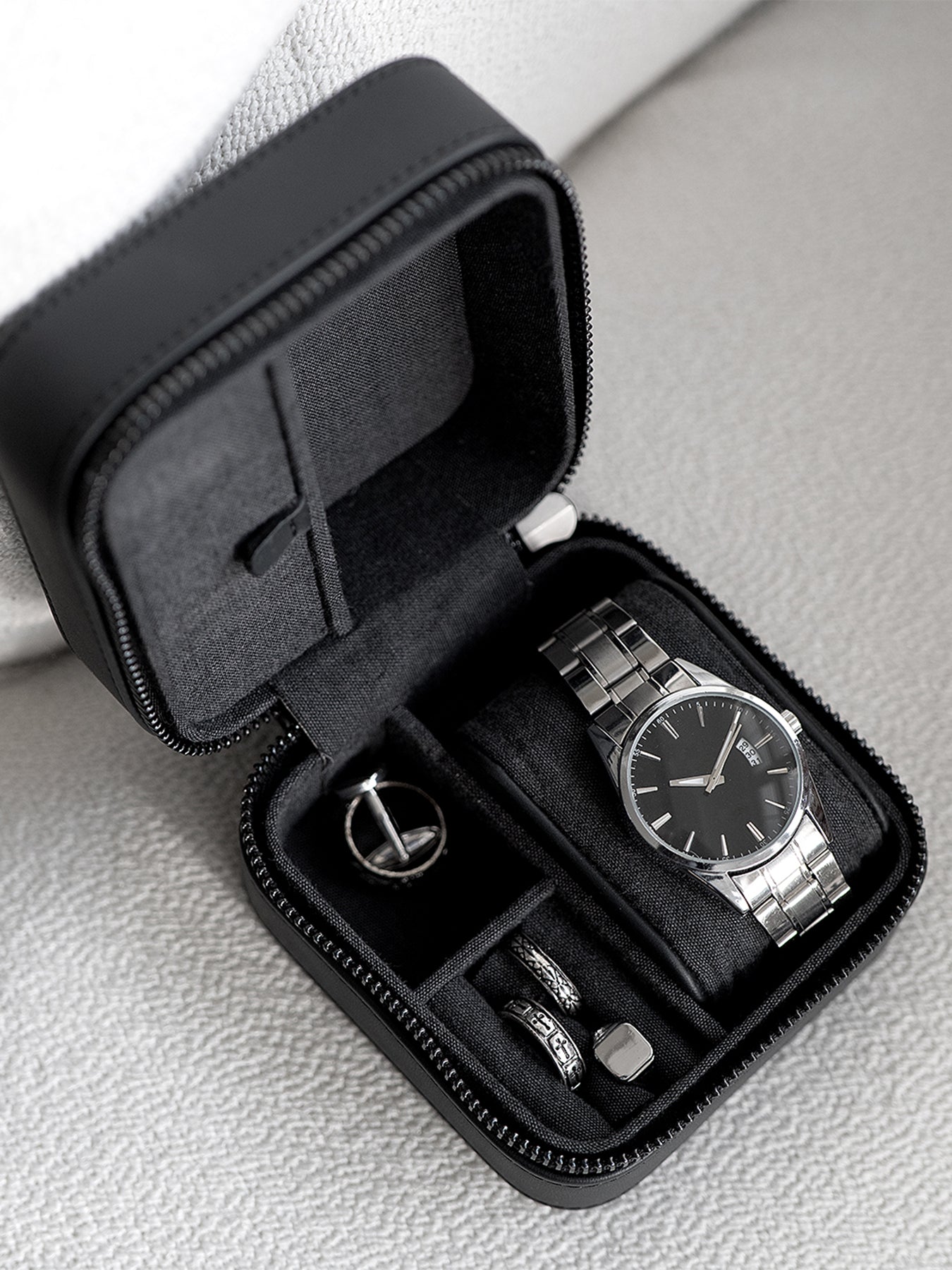 Fluted Watch and Jewellery Box