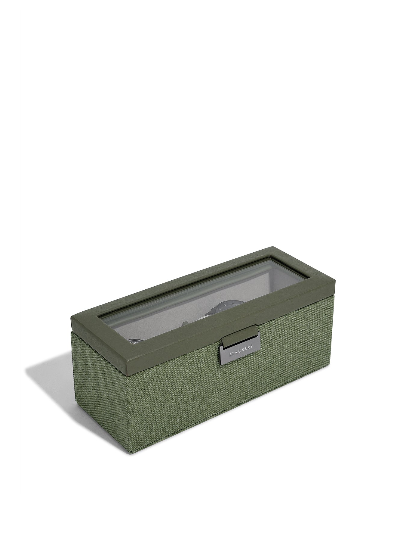 Canvas Watch Box 4 Piece