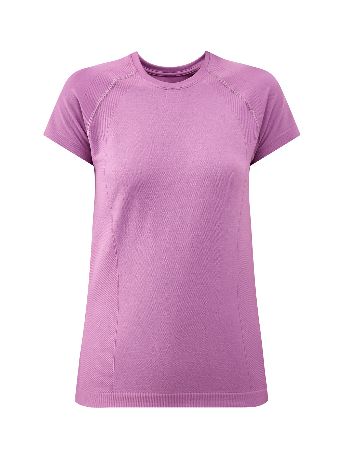 Athlete Seamless Workout T-Shirt Purple