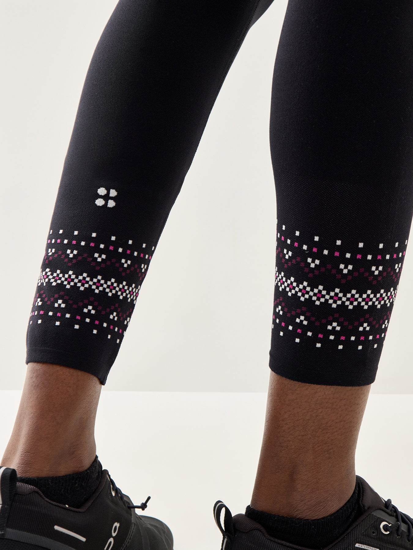 Fairisle Novelty Base Layer Legging Black