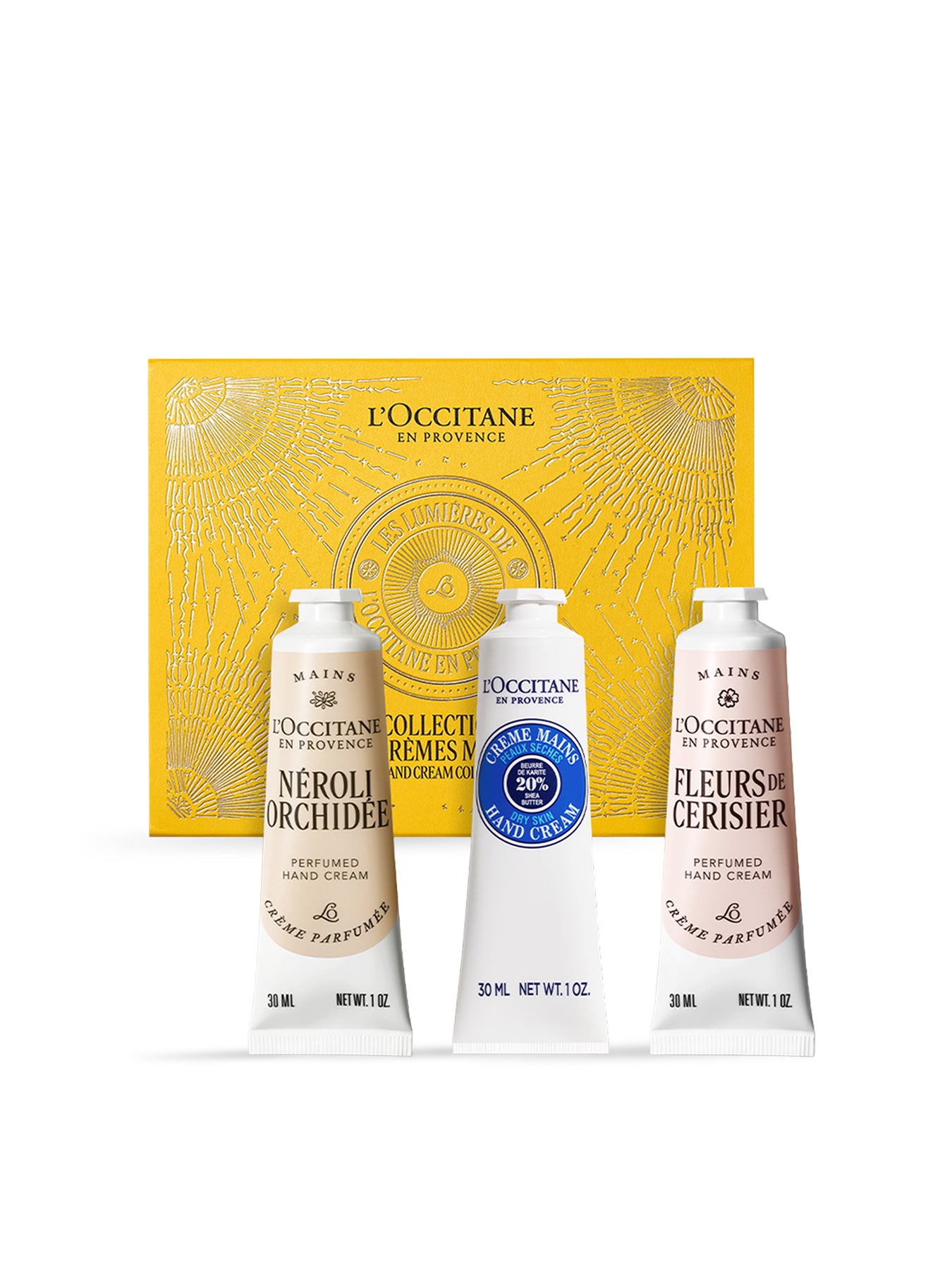 Floral Hand Cream Trio