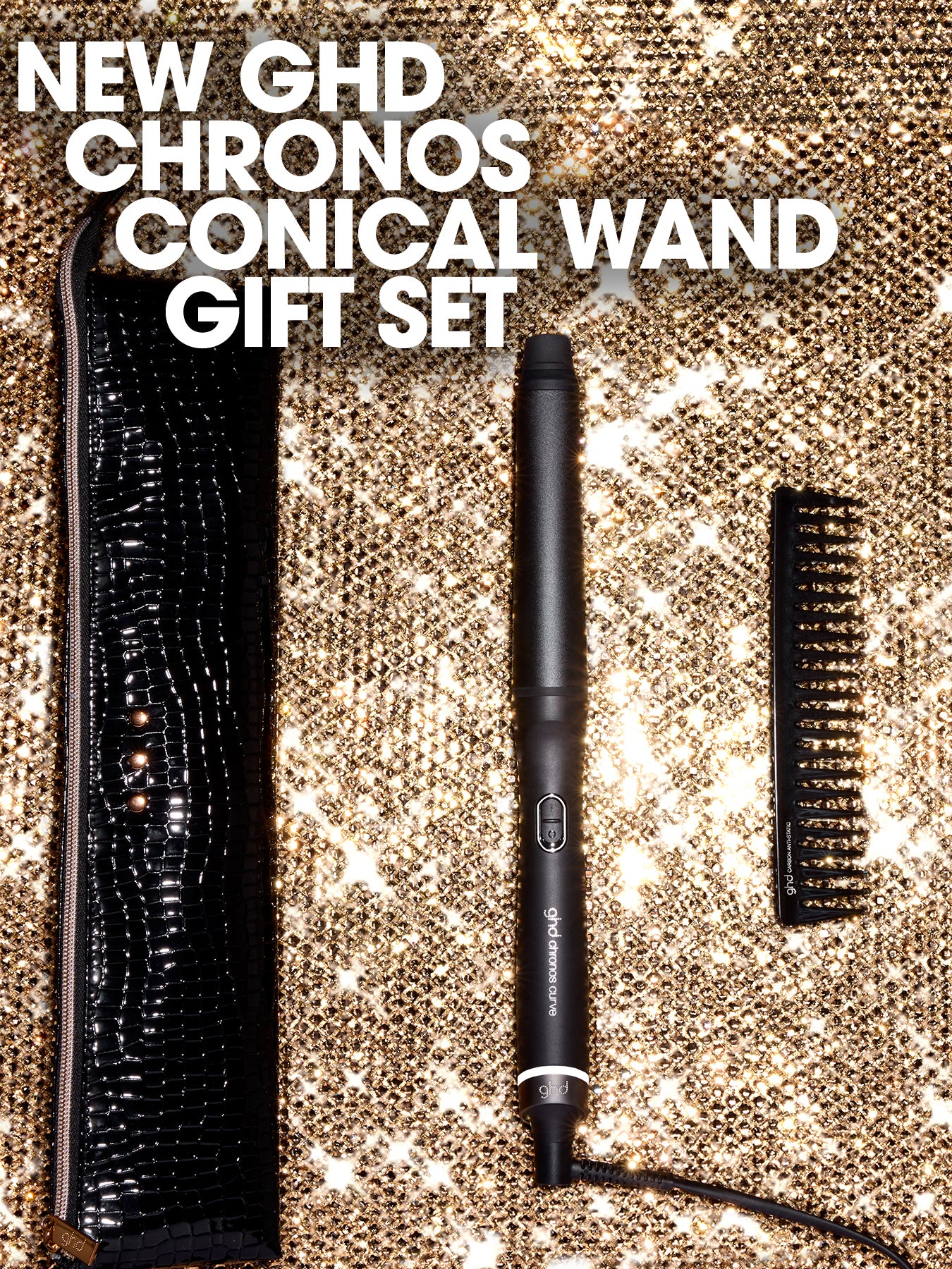 Chronos Curve Conical Wand Festive Gift Set (28-23mm Barrel)
