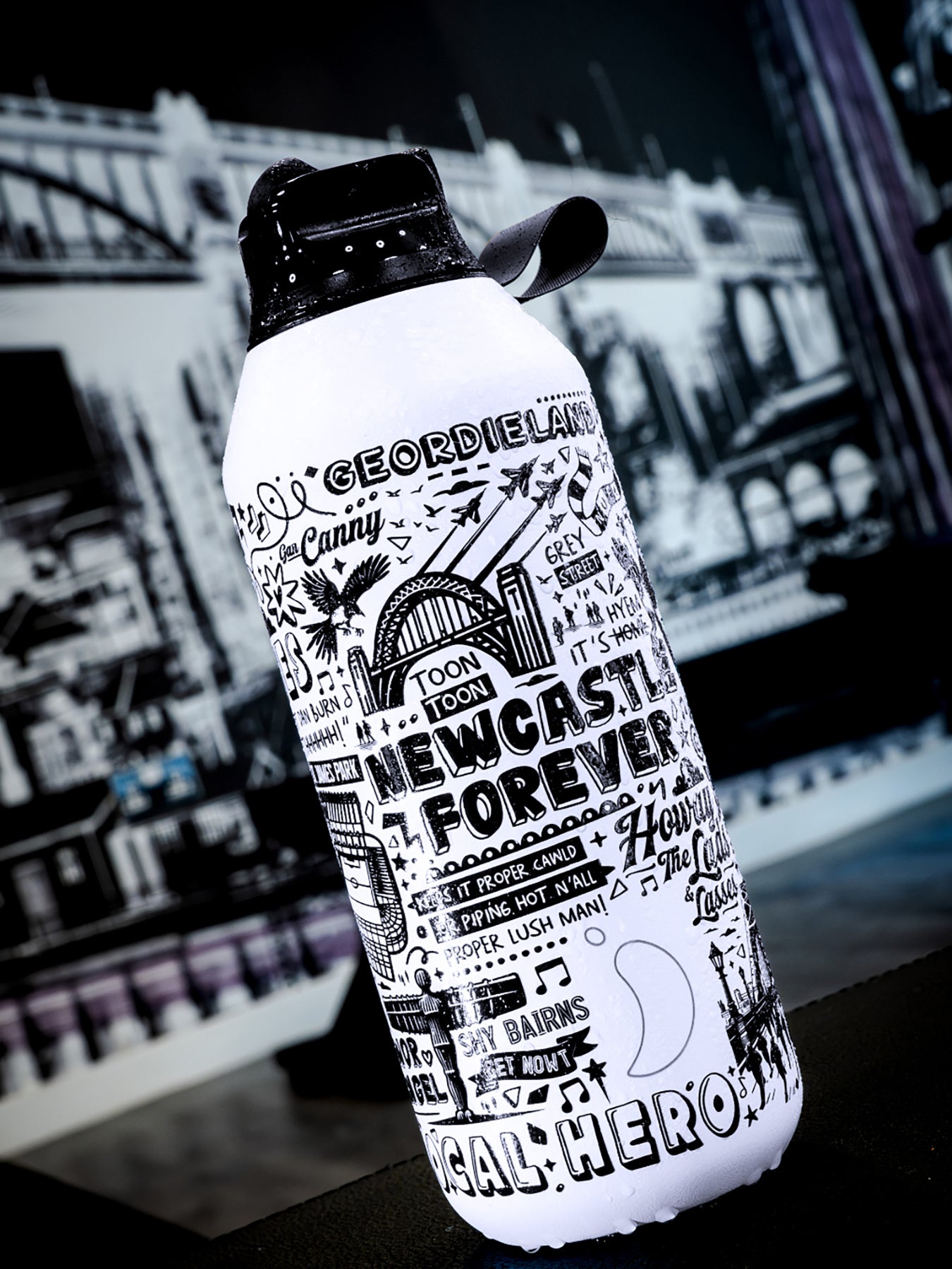 Lines Behind Series 2 Flip Bottle