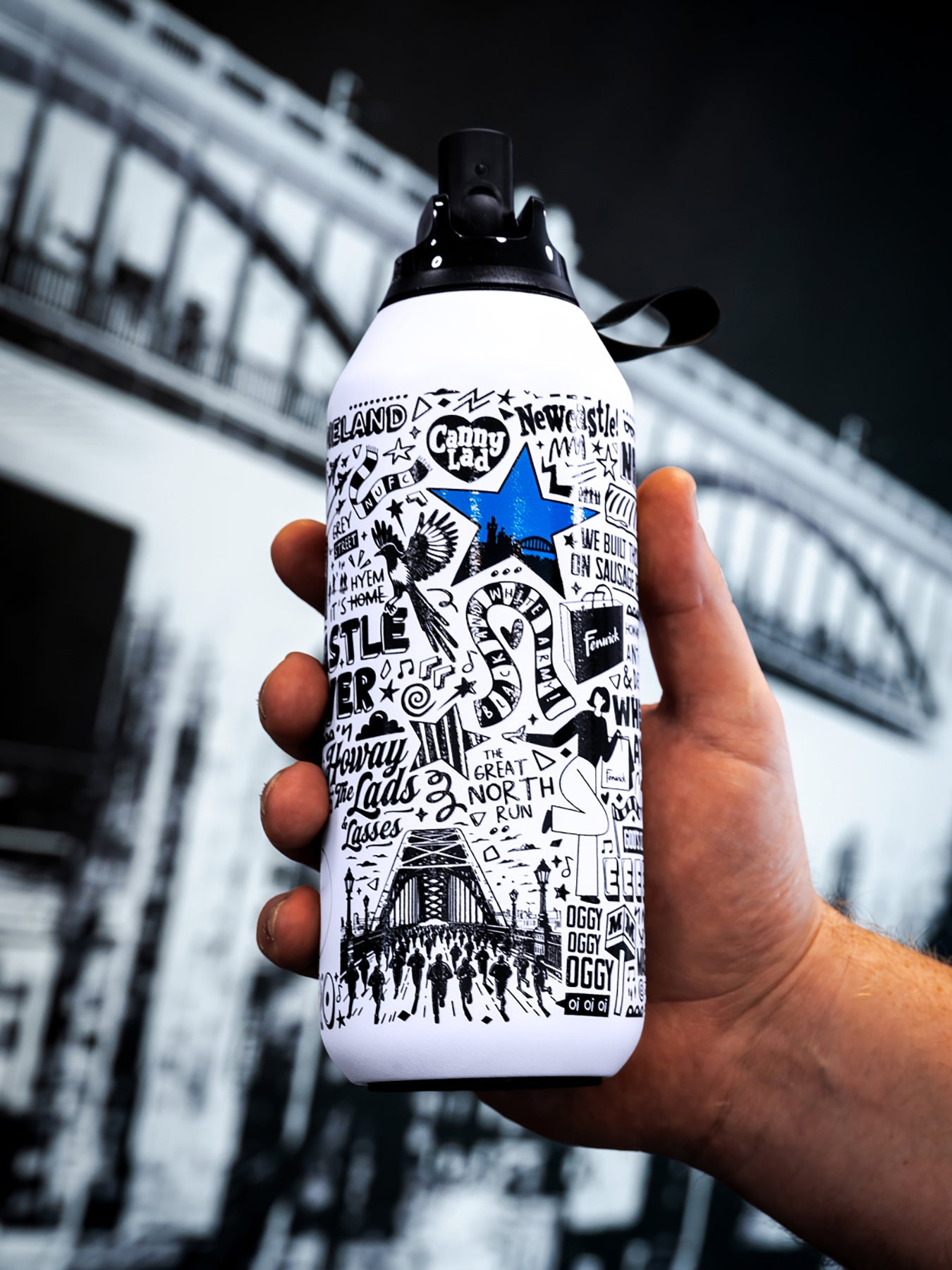 Lines Behind Series 2 Flip Bottle