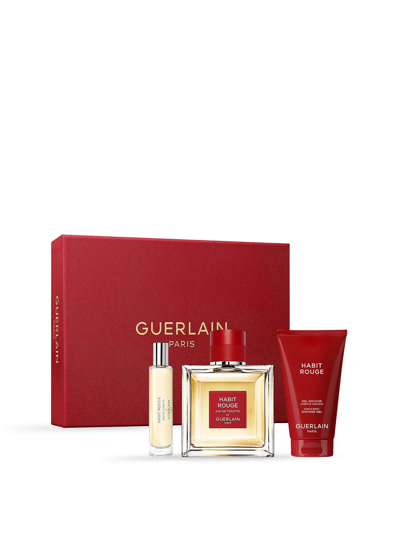 Habit Rouge Eau de Toilette Gift Set 100ml