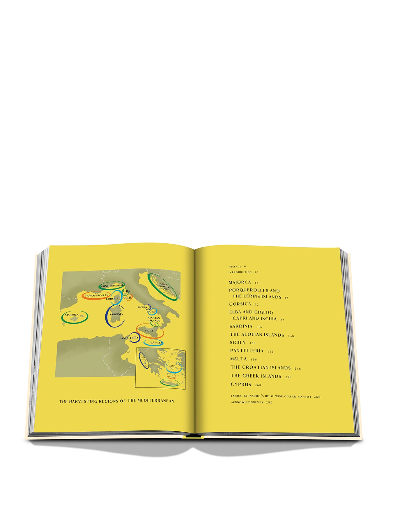 Wine & Travel Mediterranean Islands Book