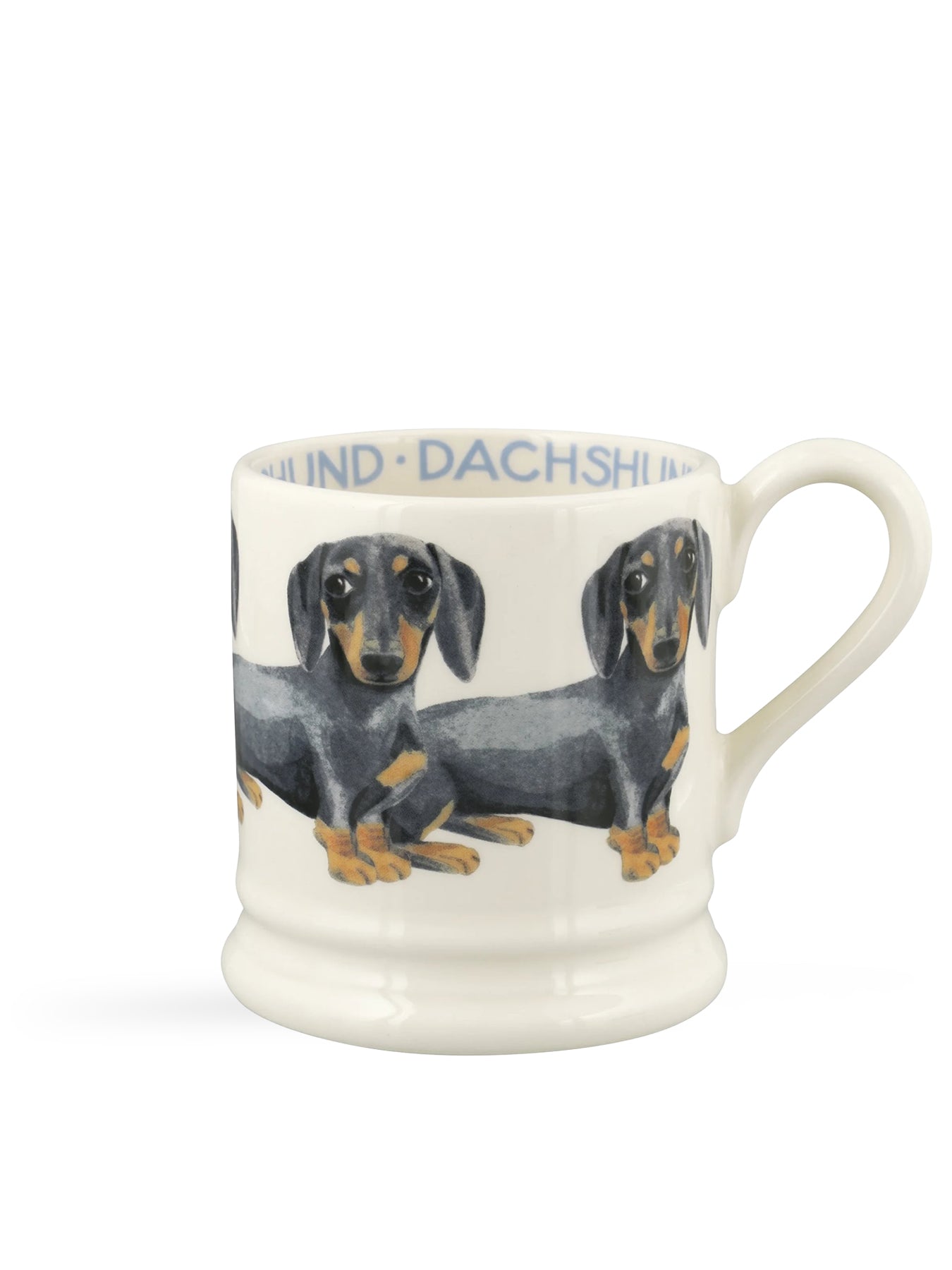Black & Tan Dachshund Half Pint Mug