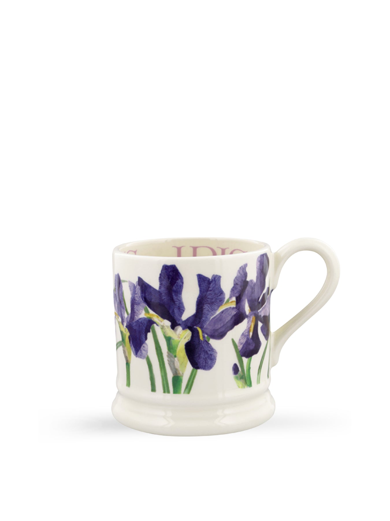 Blue Iris Half Pint Mug