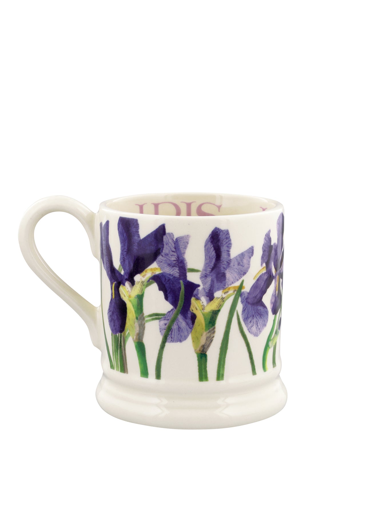 Blue Iris Half Pint Mug