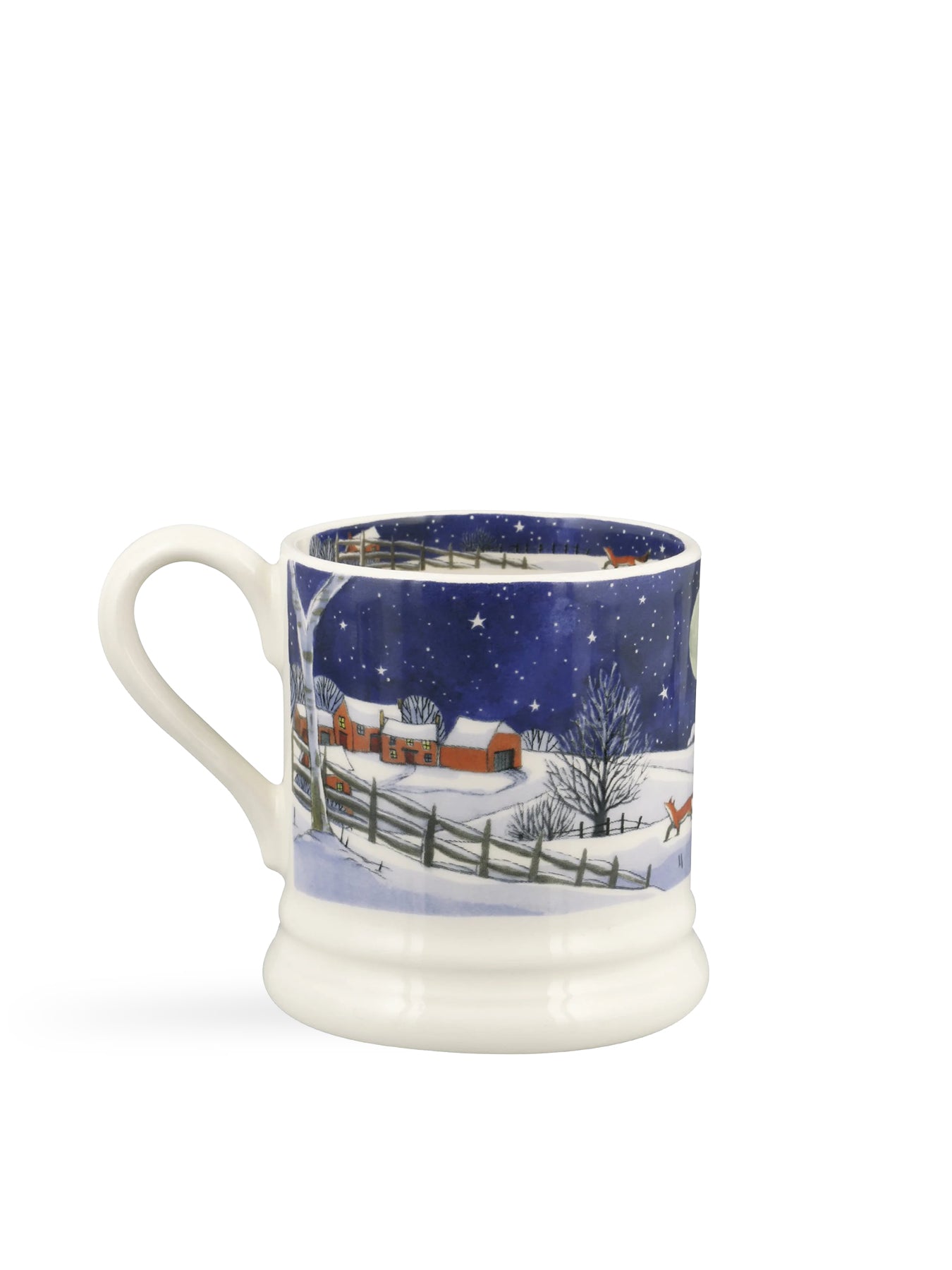 Midnight Robin Half Pint Mug Multi