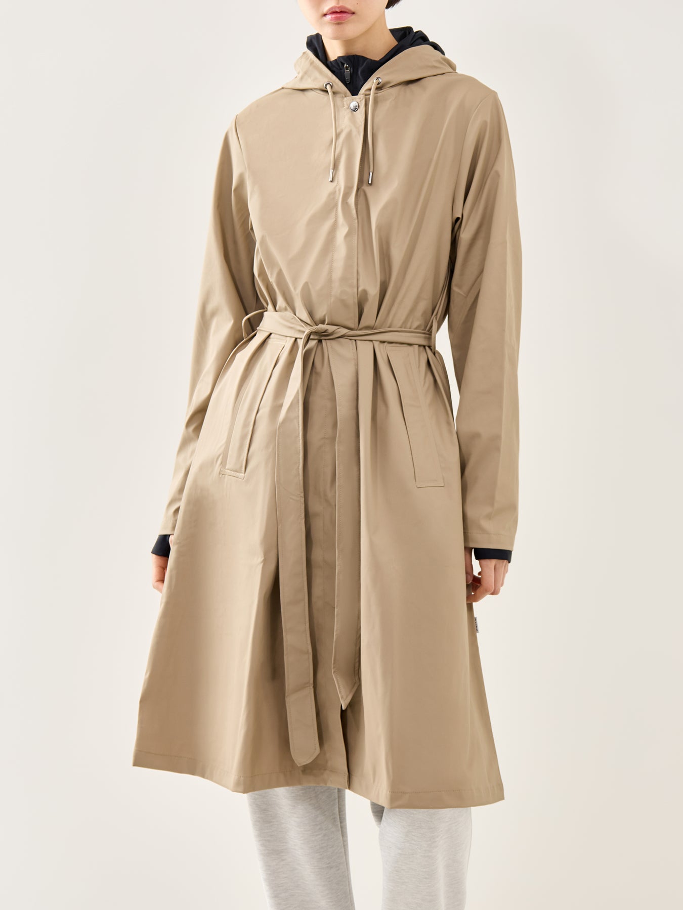A-Line Longer W Jacket W3 Beige