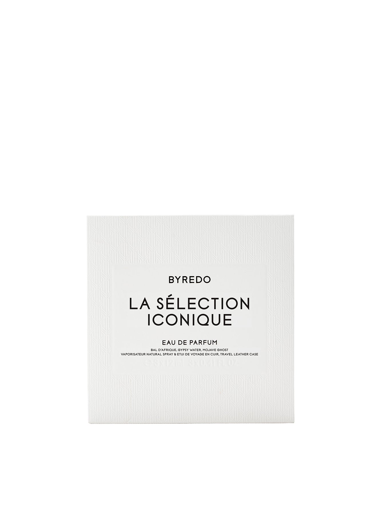 The Travel Leather Case Set 3 x 12ml