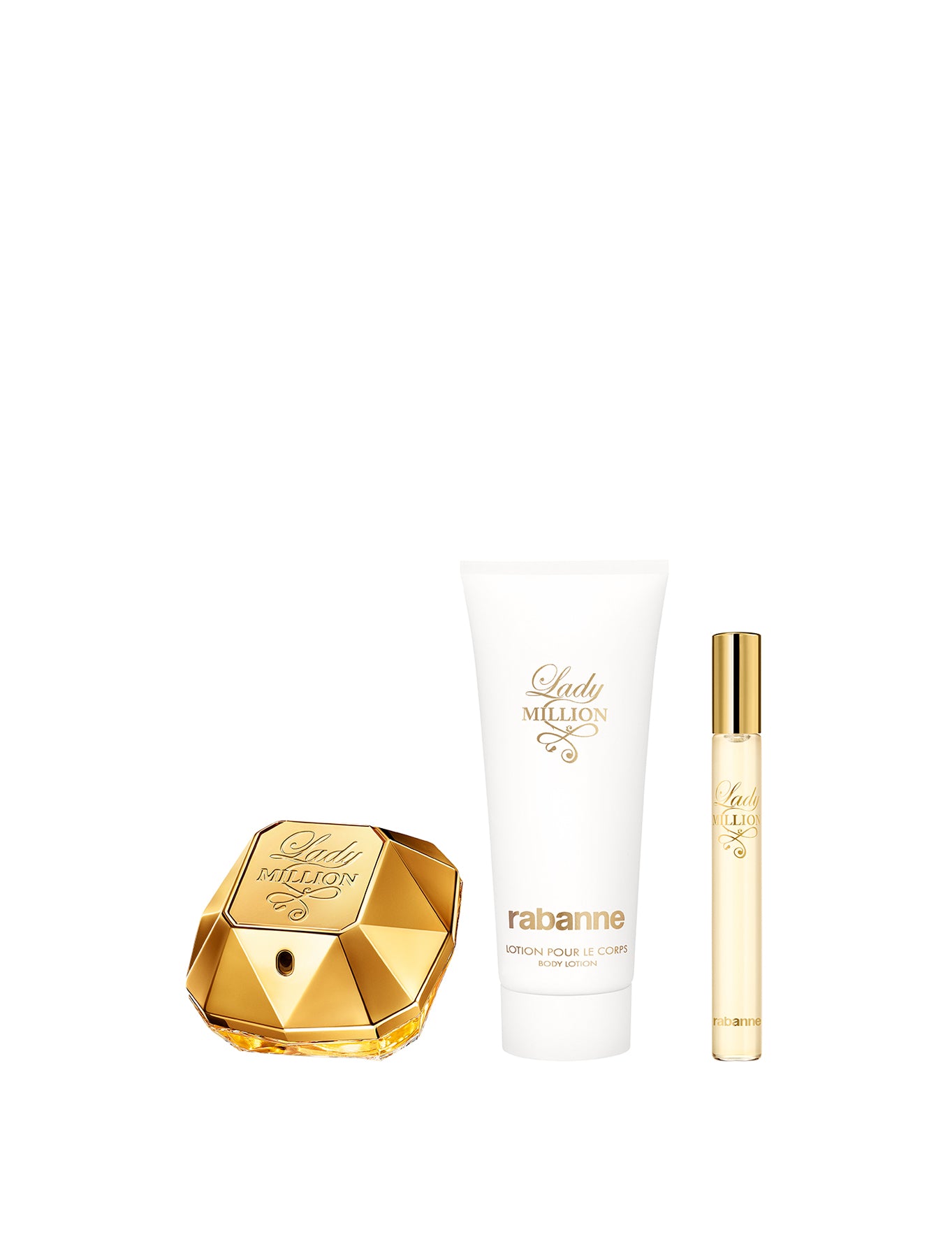 The Lady Million Eau de Parfum 50ml Trio Gift Set