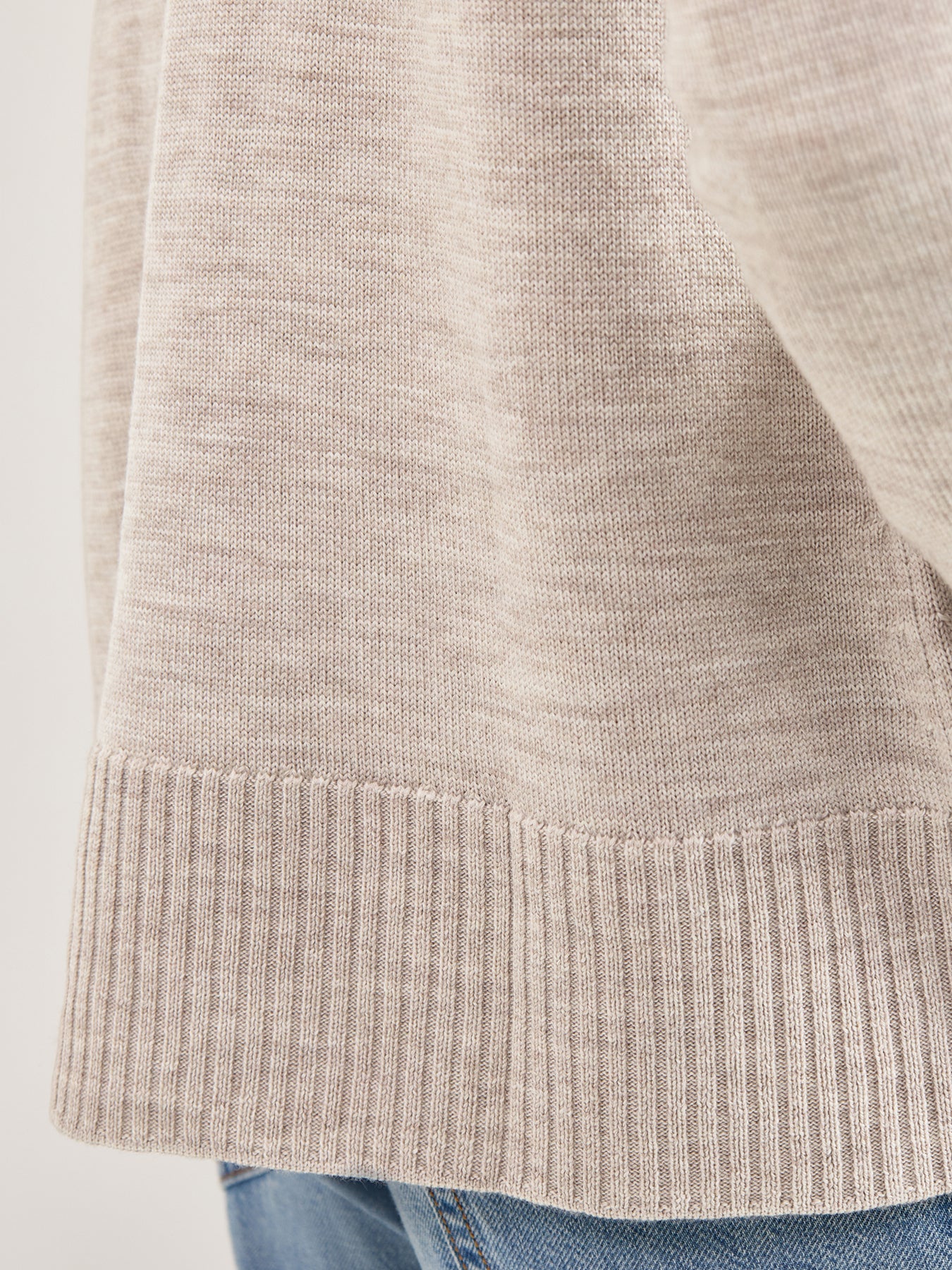 Crew Neck Sweater Maple Oat