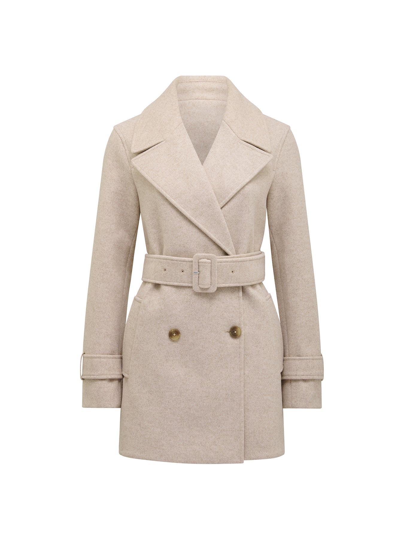 Belle Short Wrap Coat