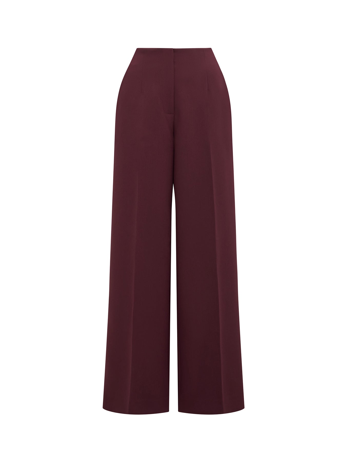 Lee Wide Leg Pants Red