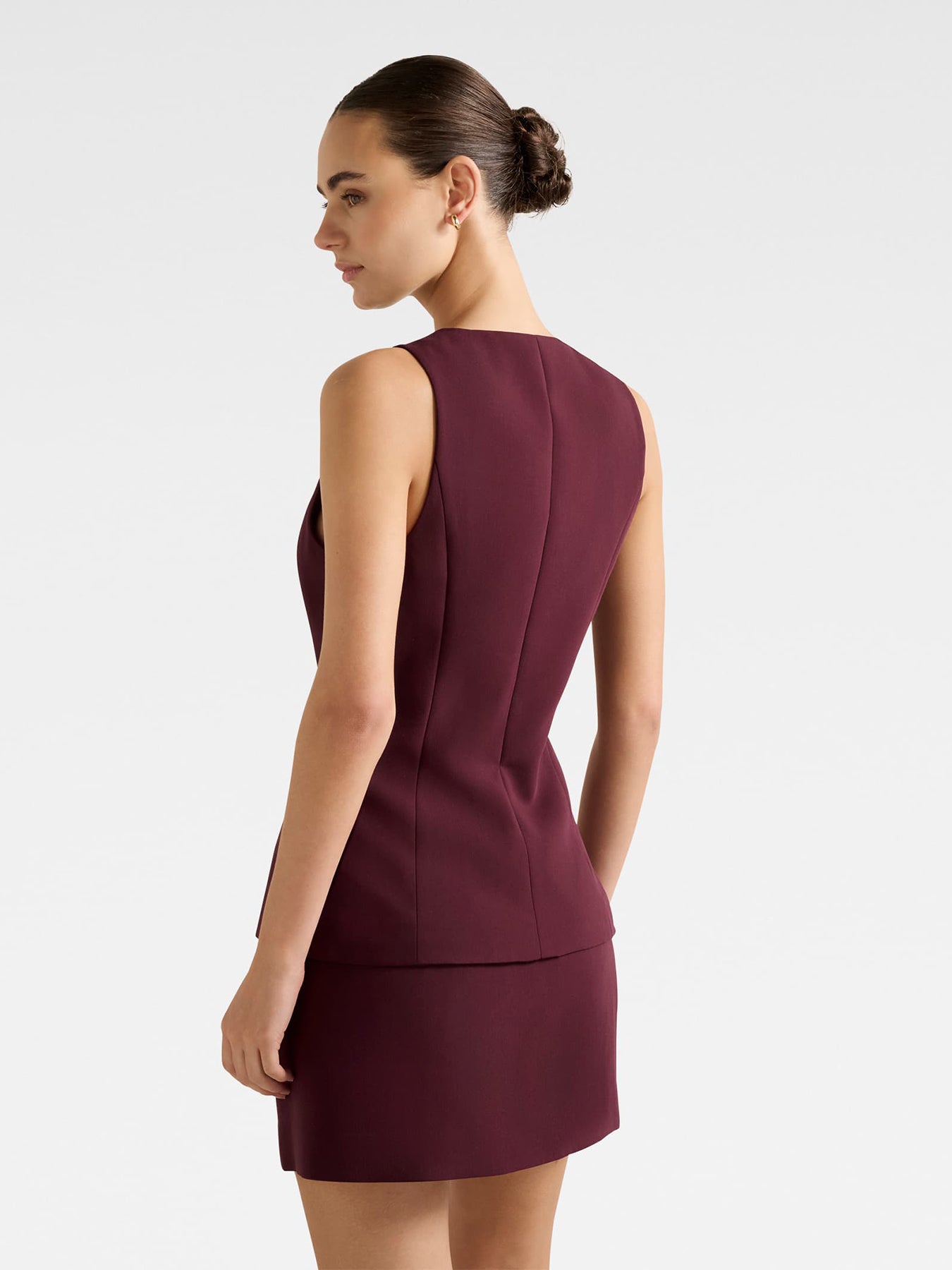 Lee Long Waistcoat Red