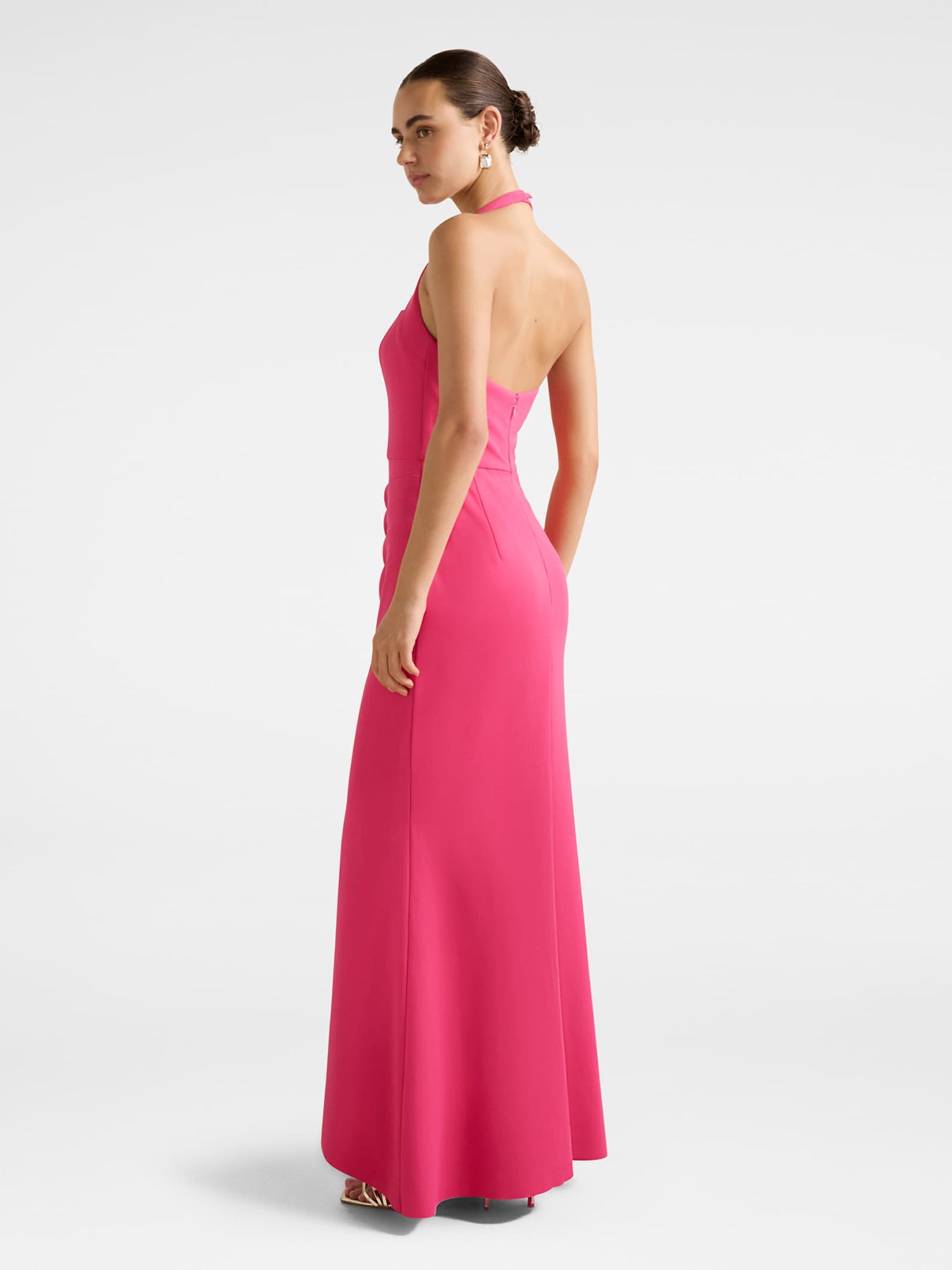 Willow Wrap Maxi Dress Pink