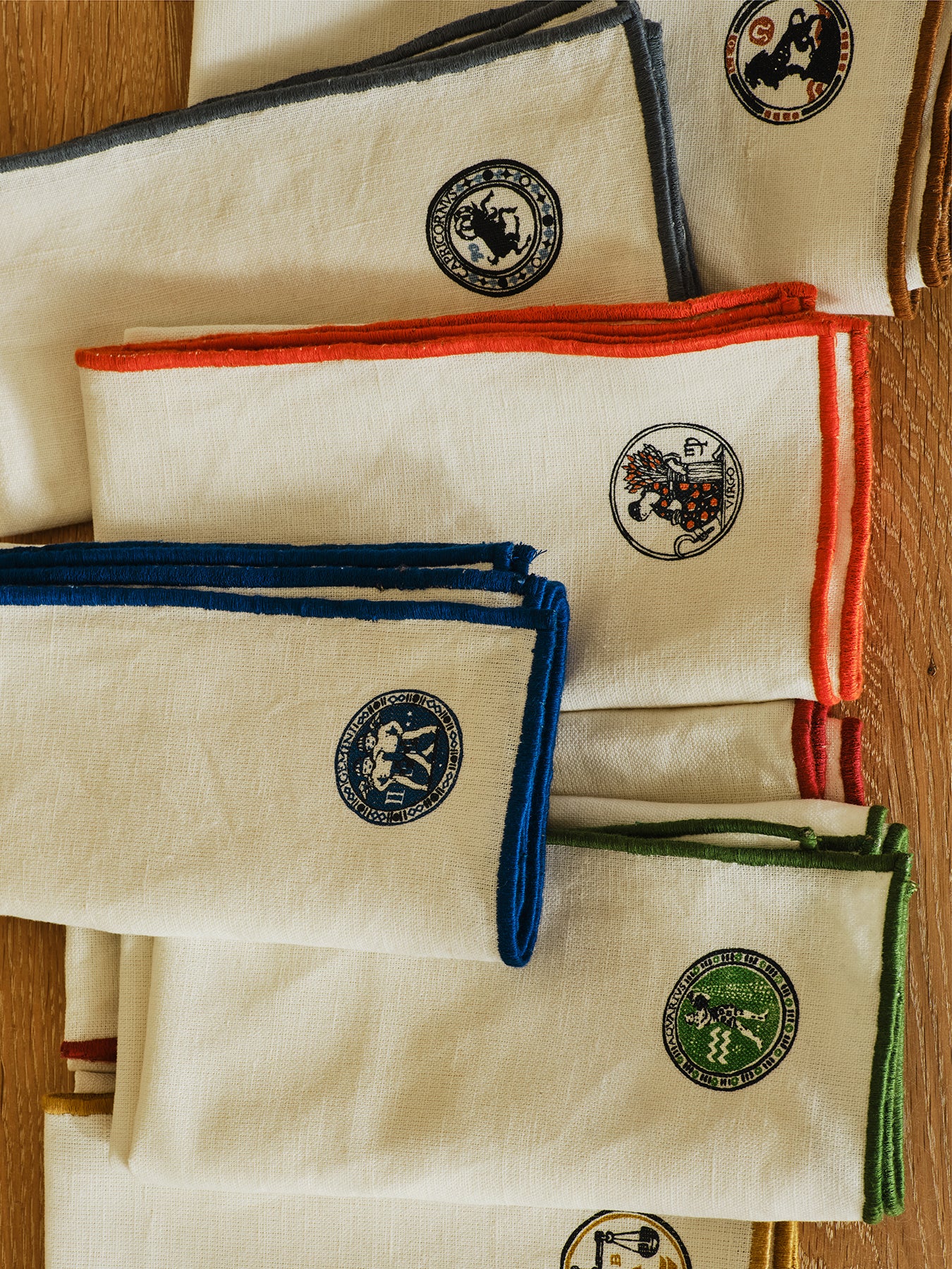 Star Sign Napkin Leo