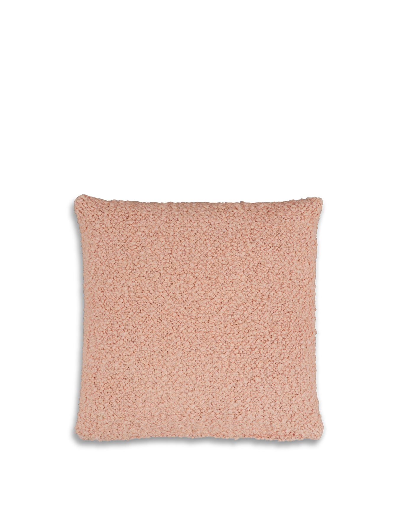 Bouclé Cushion Dusky Pink