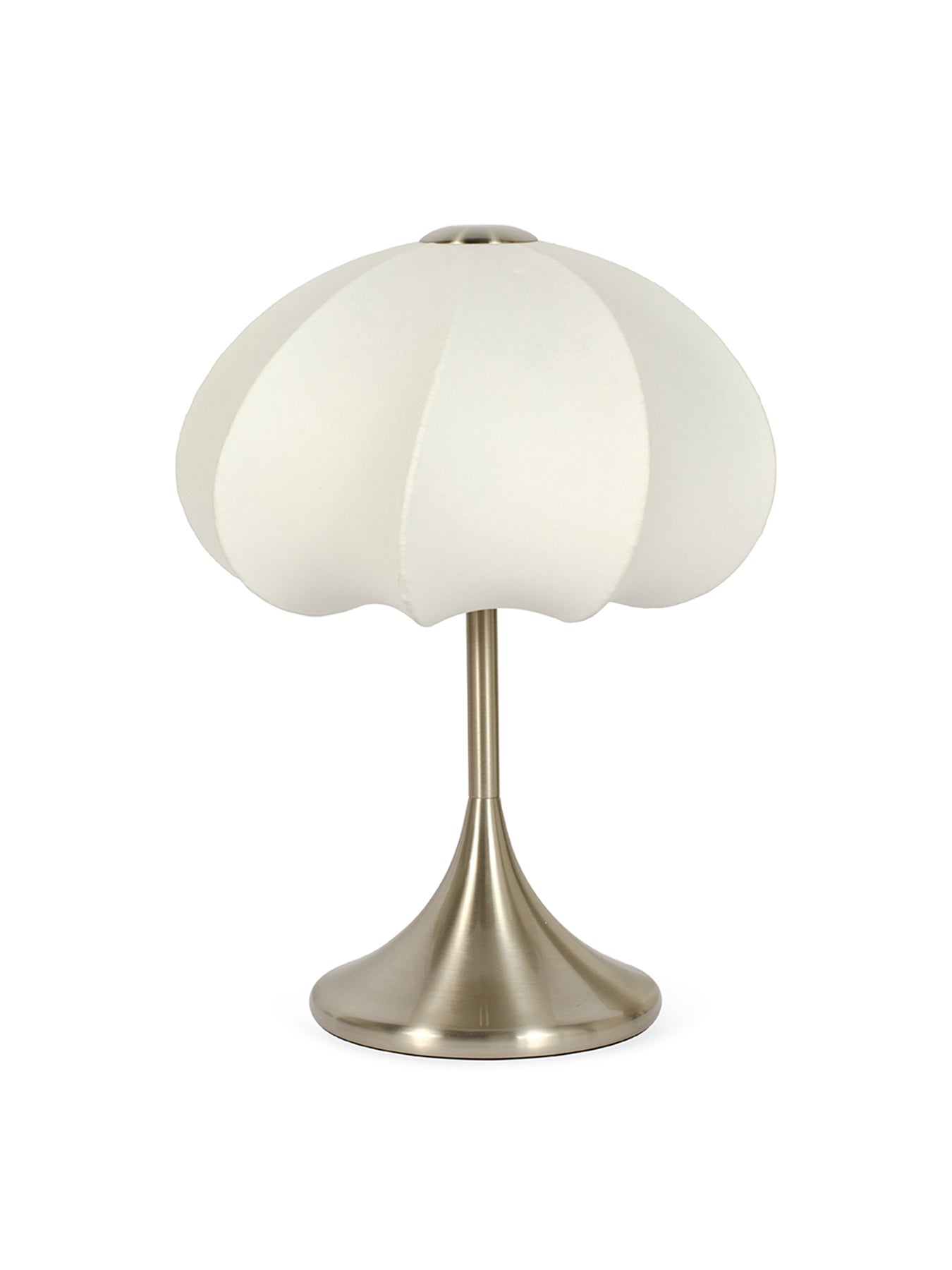 Malmo Touch Table Lamp White Steel