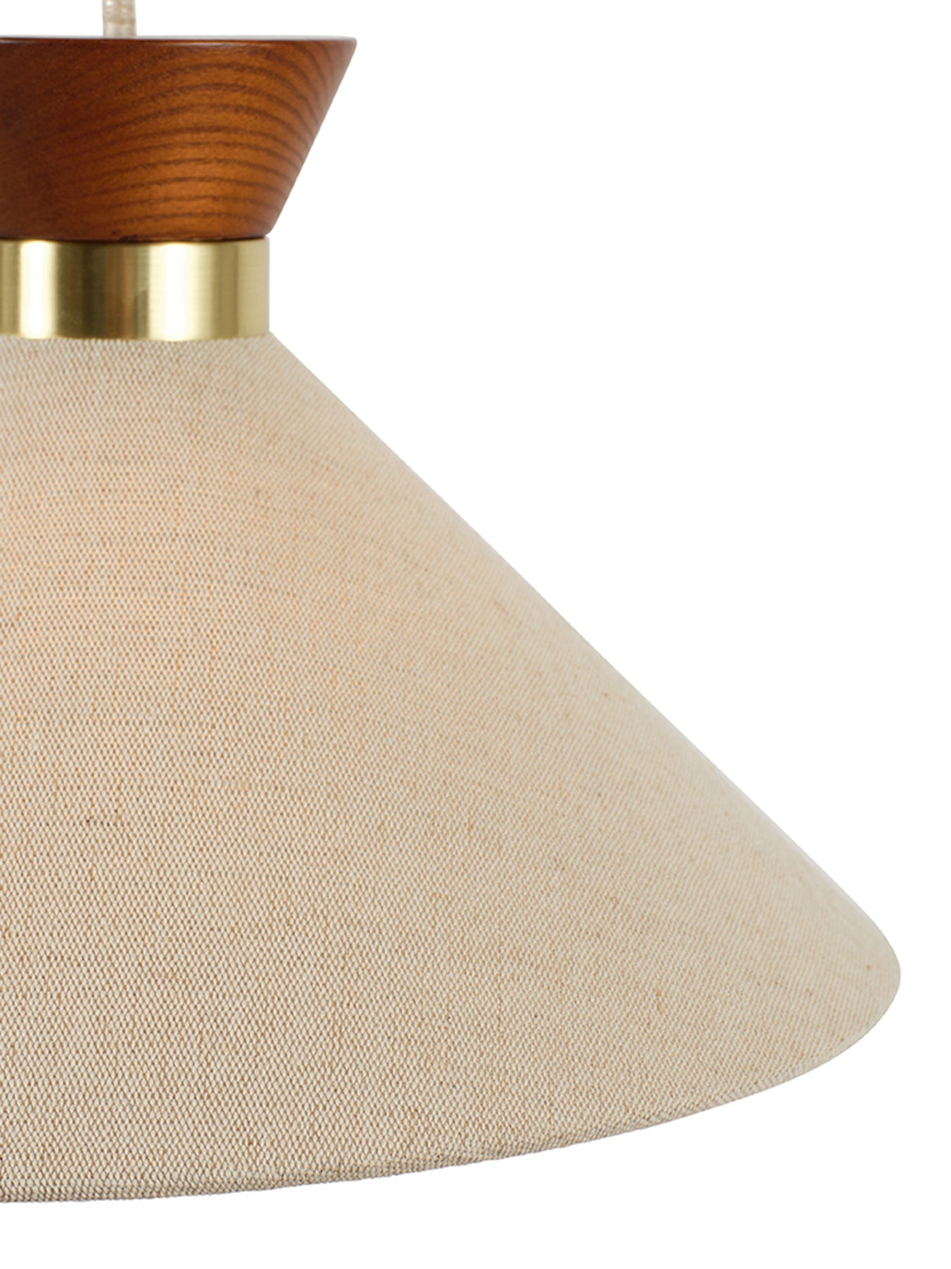 Osaka Pendant Walnut Small