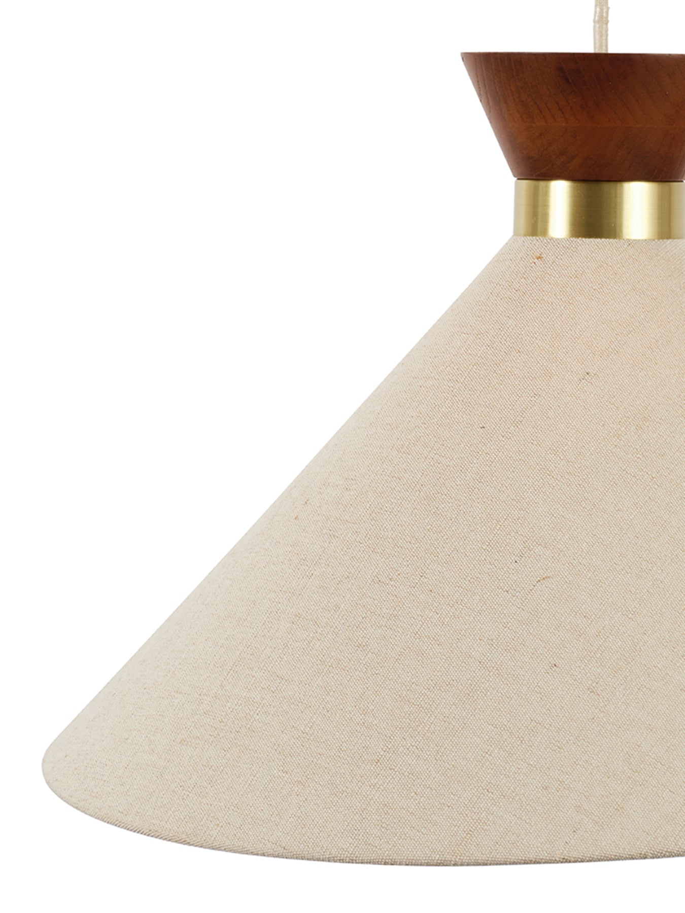 Osaka Pendant Walnut Large